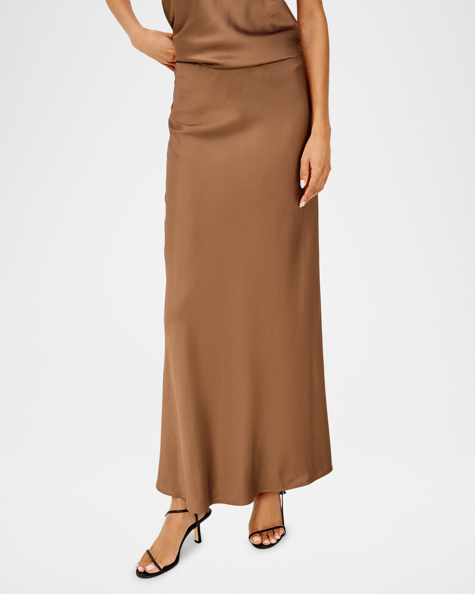 Rails Romina Satin Maxi Skirt | Neiman Marcus