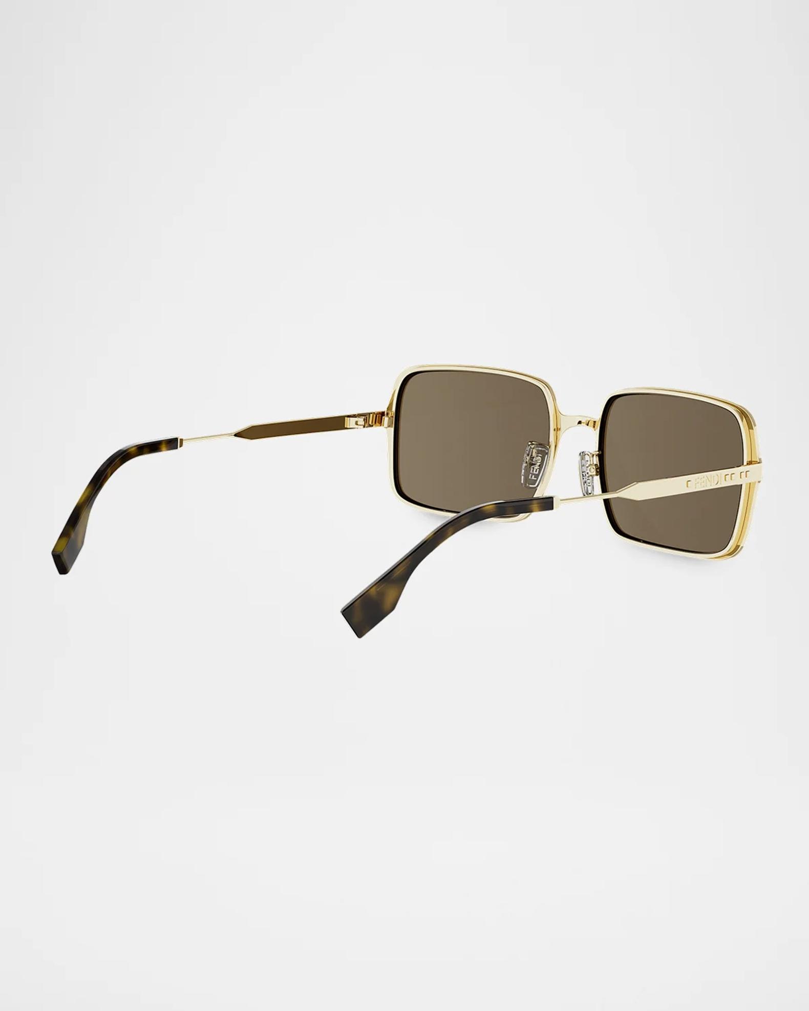 Fendi Fendi Line 57MM Rectangular Sunglasses | Neiman Marcus