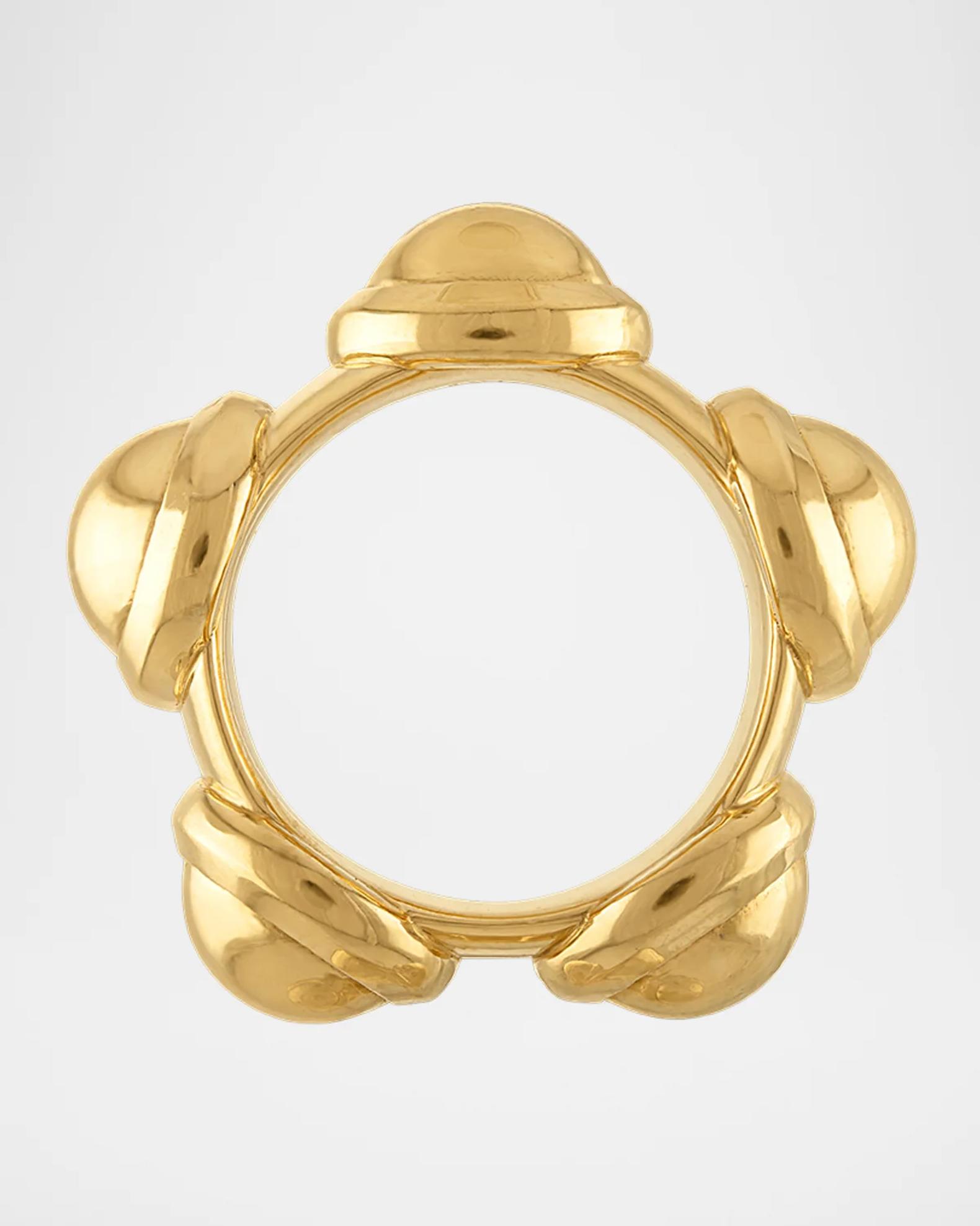 Jade Ruzzo Pop Vic 18K Yellow Gold Ring | Neiman Marcus