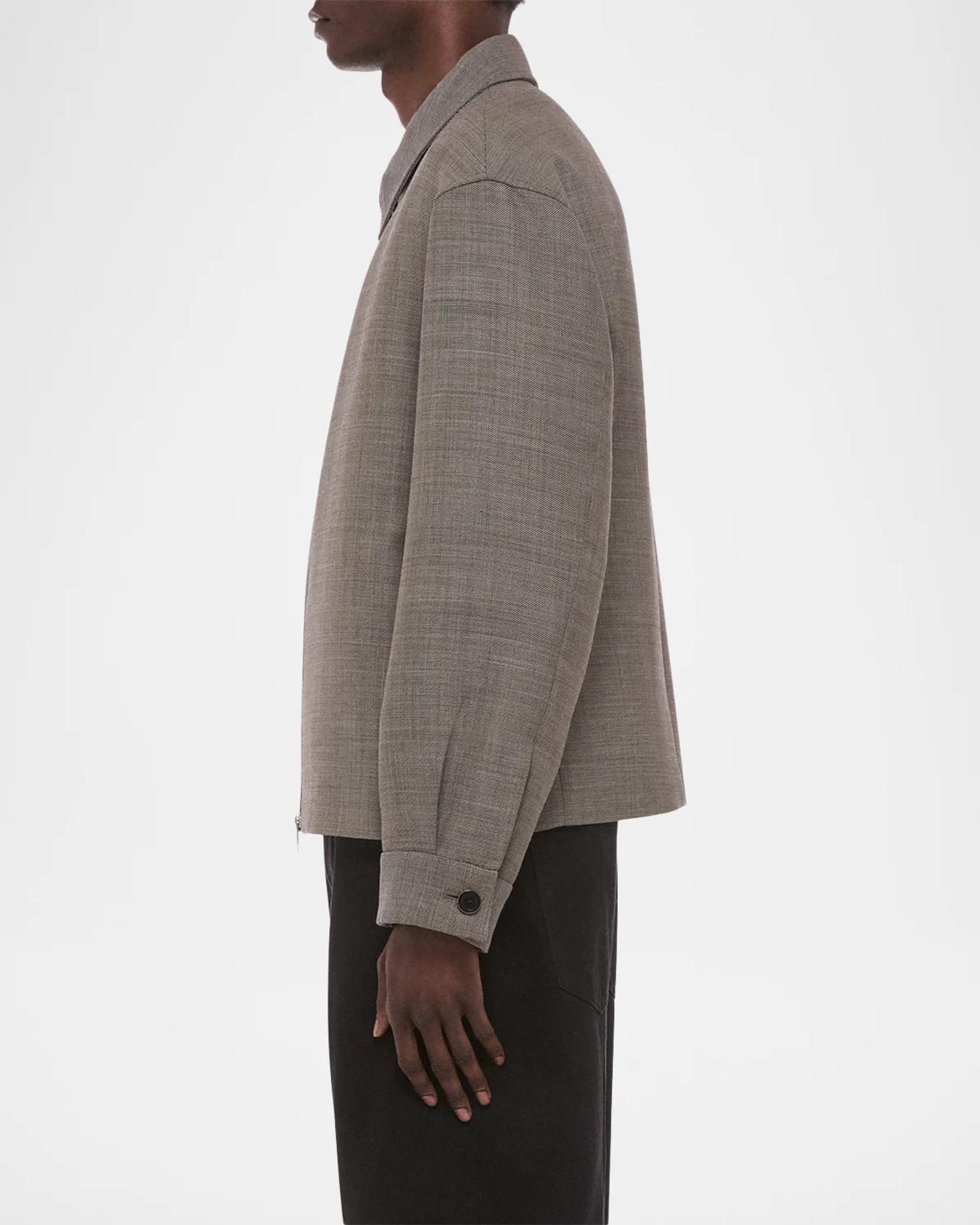 Helmut Lang Men's Zip-Front Shirt Jacket | Neiman Marcus