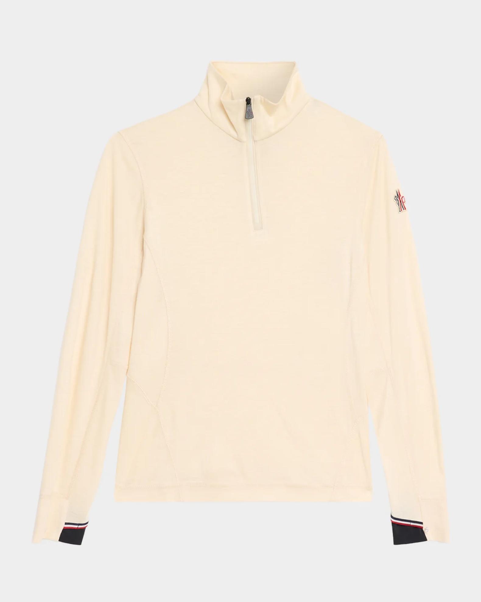 Moncler Wool-Silk Blend Turtleneck Sweater | Neiman Marcus