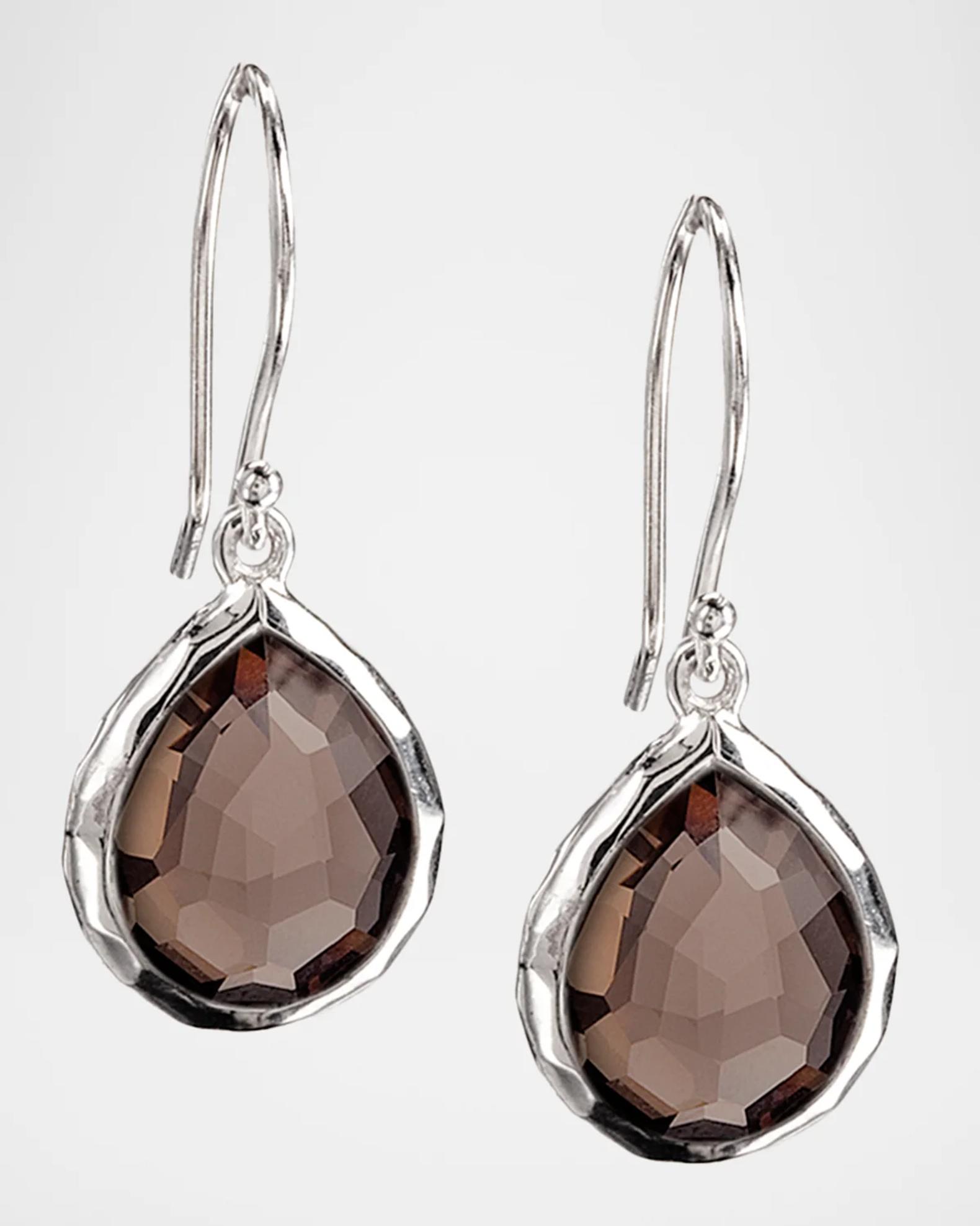 Ippolita Sterling Silver Rock Candy Teeny Teardrop Earrings | Neiman Marcus