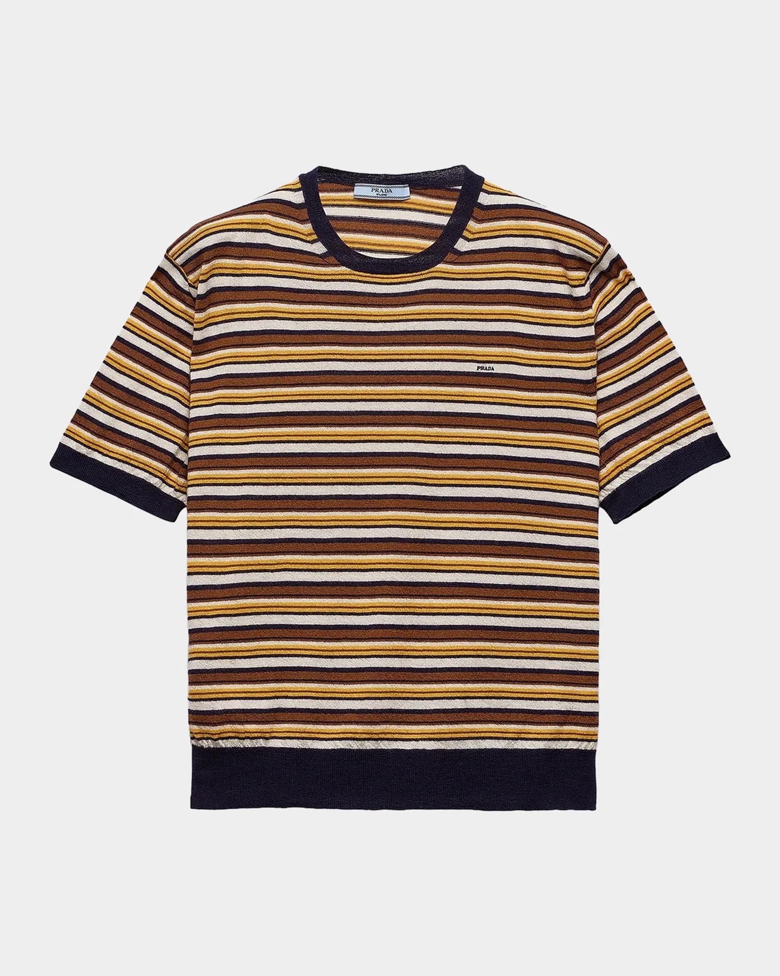 Prada Striped Cashmere Sweater | Neiman Marcus