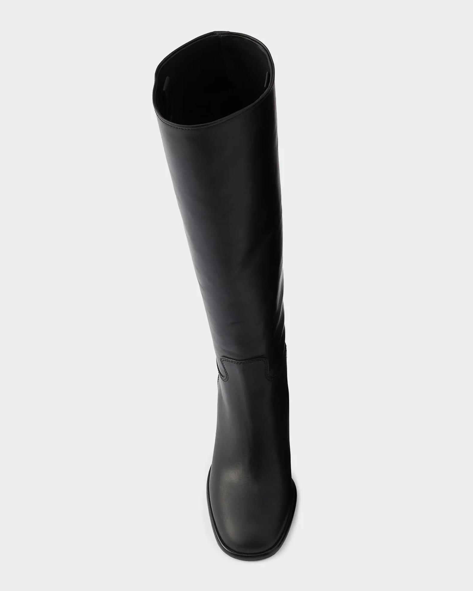 Prada 85MM Leather Block Heel Boots | Neiman Marcus