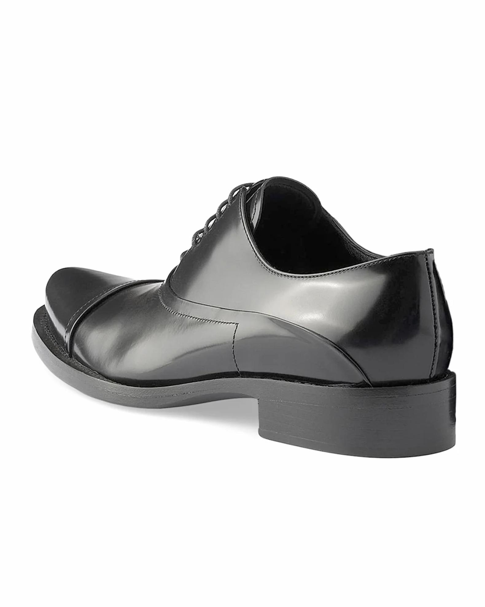 Prada Brushed Leather Oxfords | Neiman Marcus