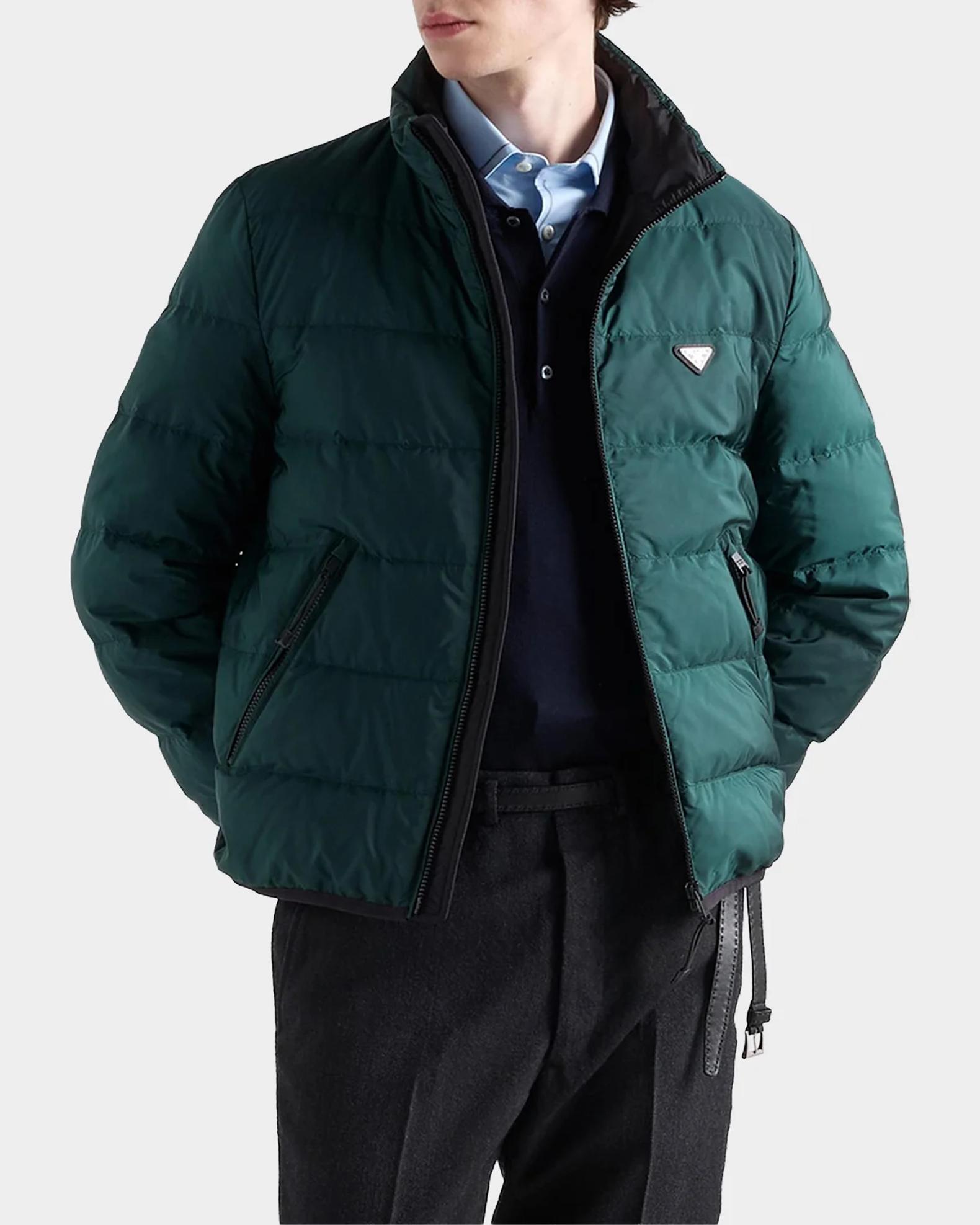 Prada Men's Down Jacket | Neiman Marcus