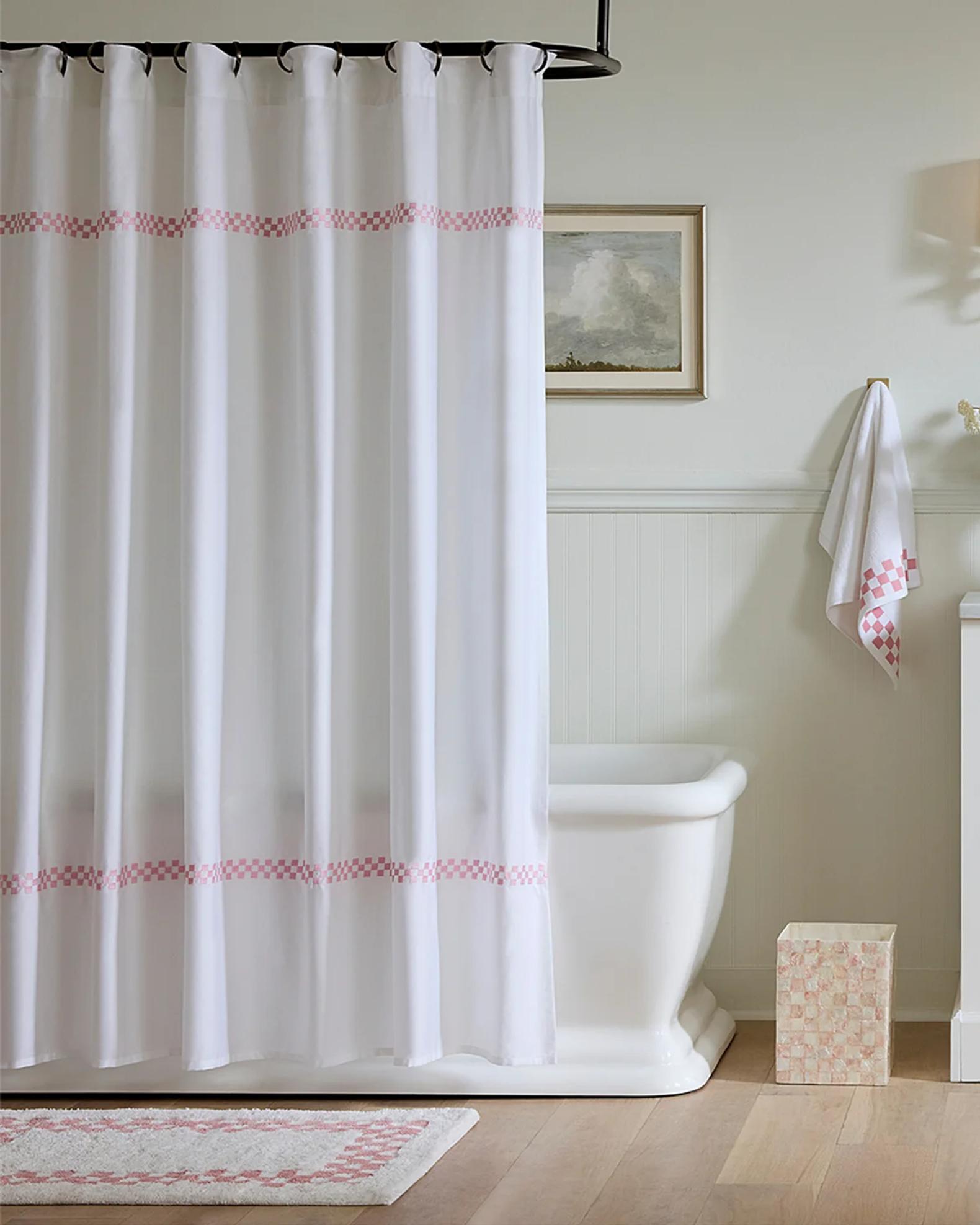 MacKenzie-Childs Signature Collection Check Shower Curtains, 72