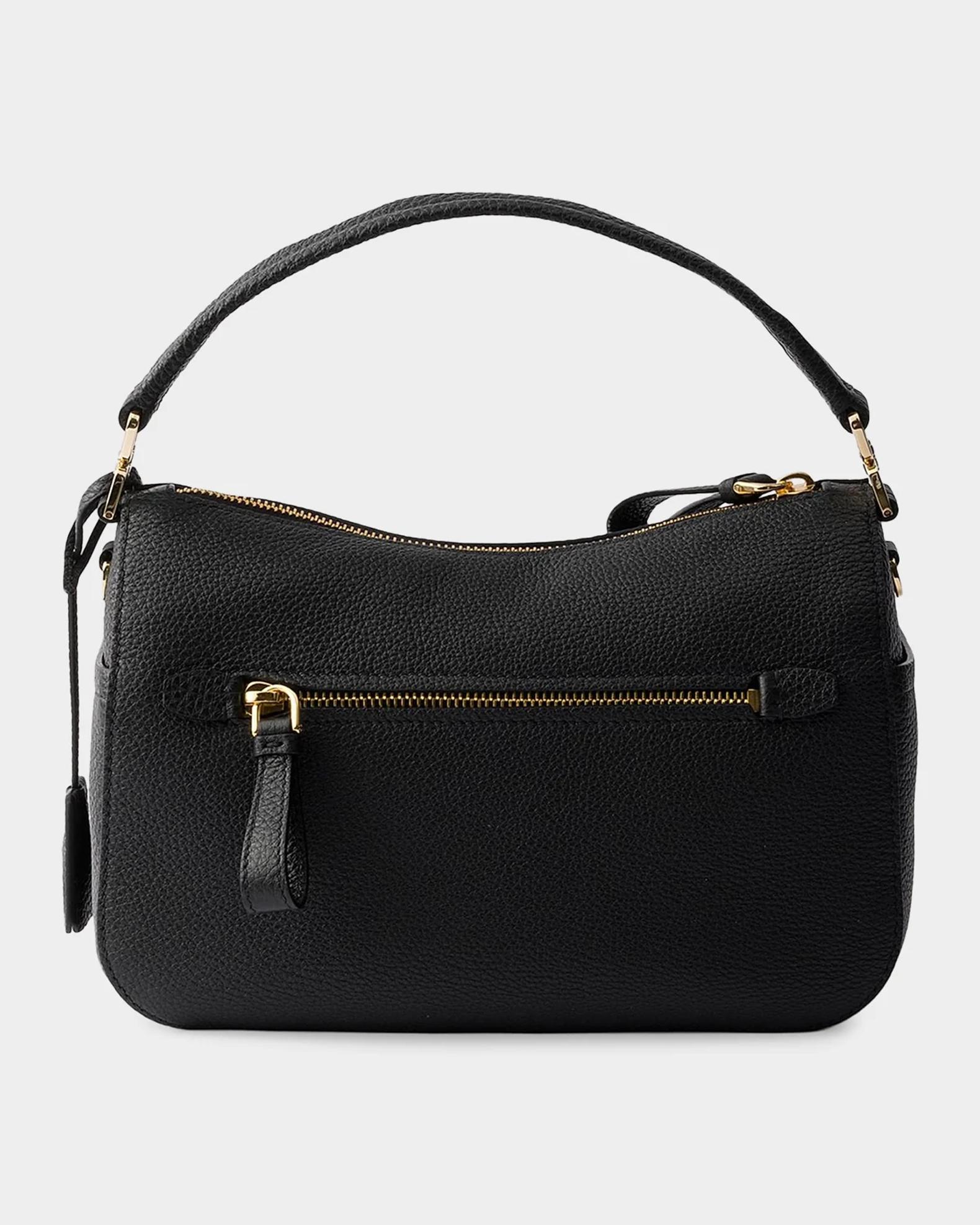 Prada Small Leather Top Handle Bag | Neiman Marcus