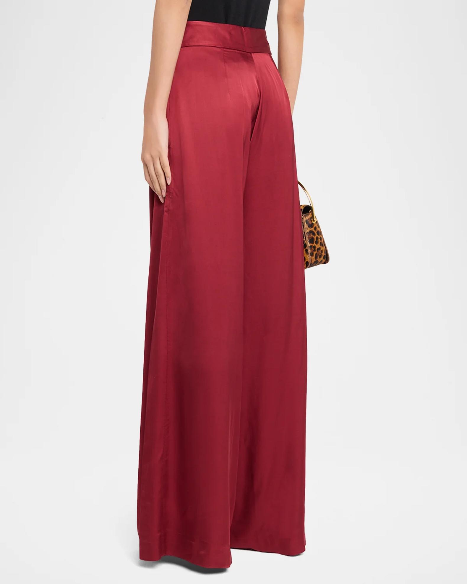 JBQ Arlan High-Waisted Wide-Leg Pants | Neiman Marcus