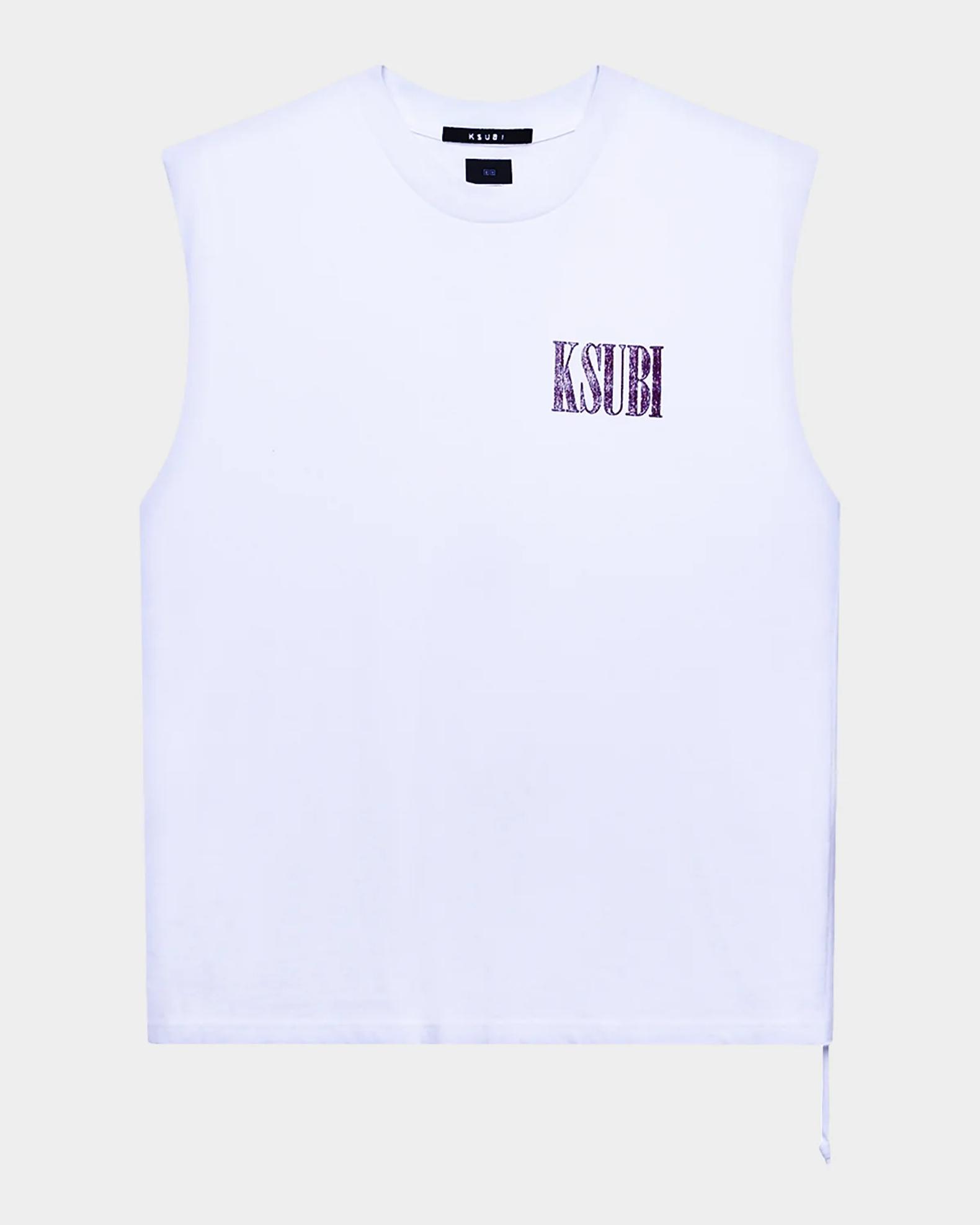 Ksubi Logo Cotton Tank | Neiman Marcus