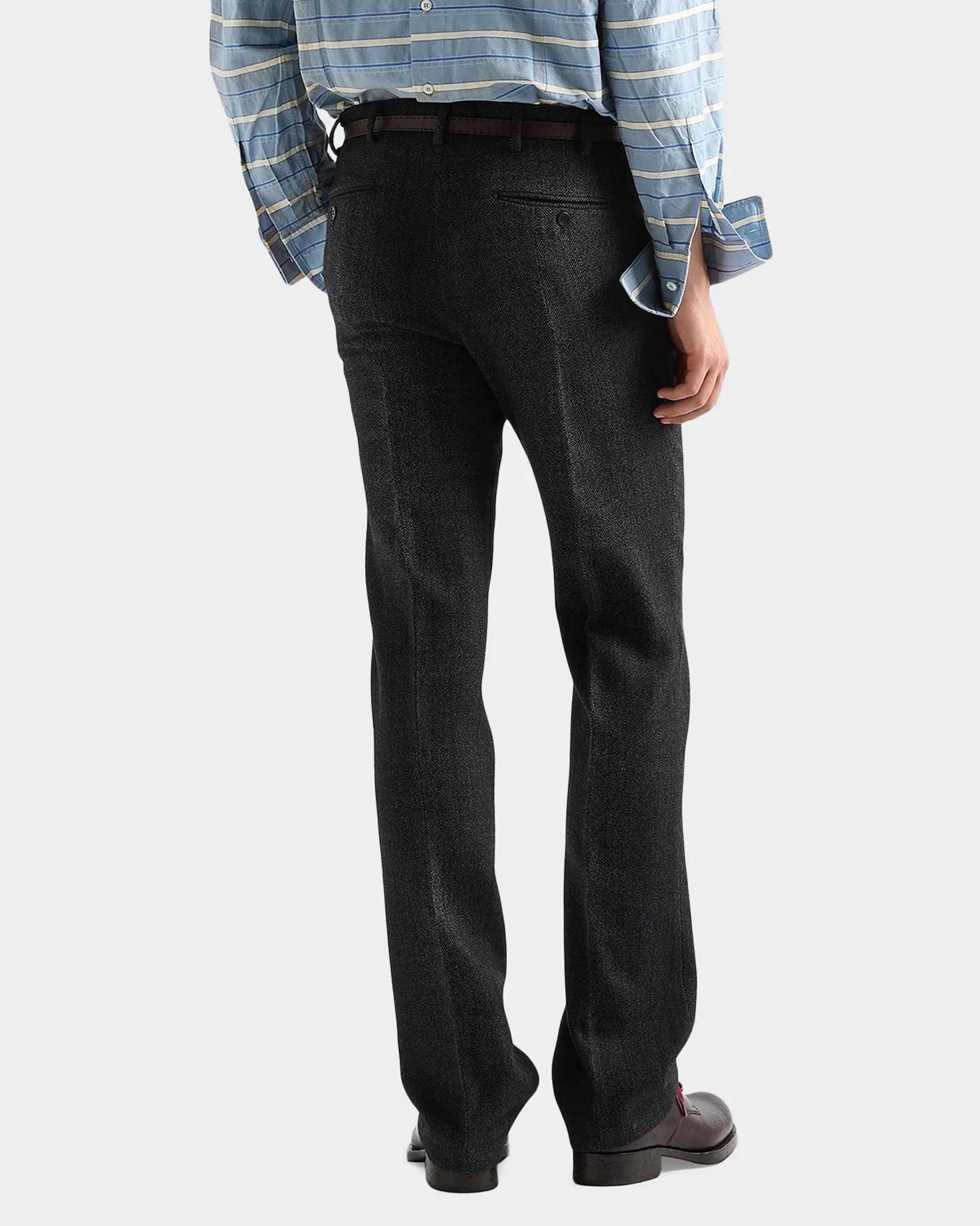 Prada Chevron Wool Pants | Neiman Marcus
