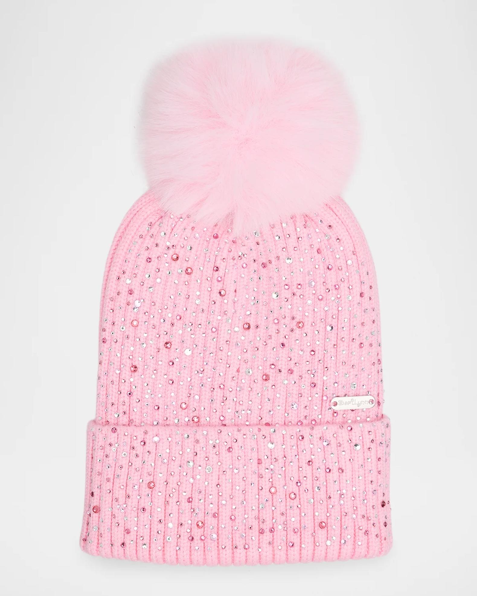 Bari Lynn Girl's Crystal-Embellished Beanie | Neiman Marcus
