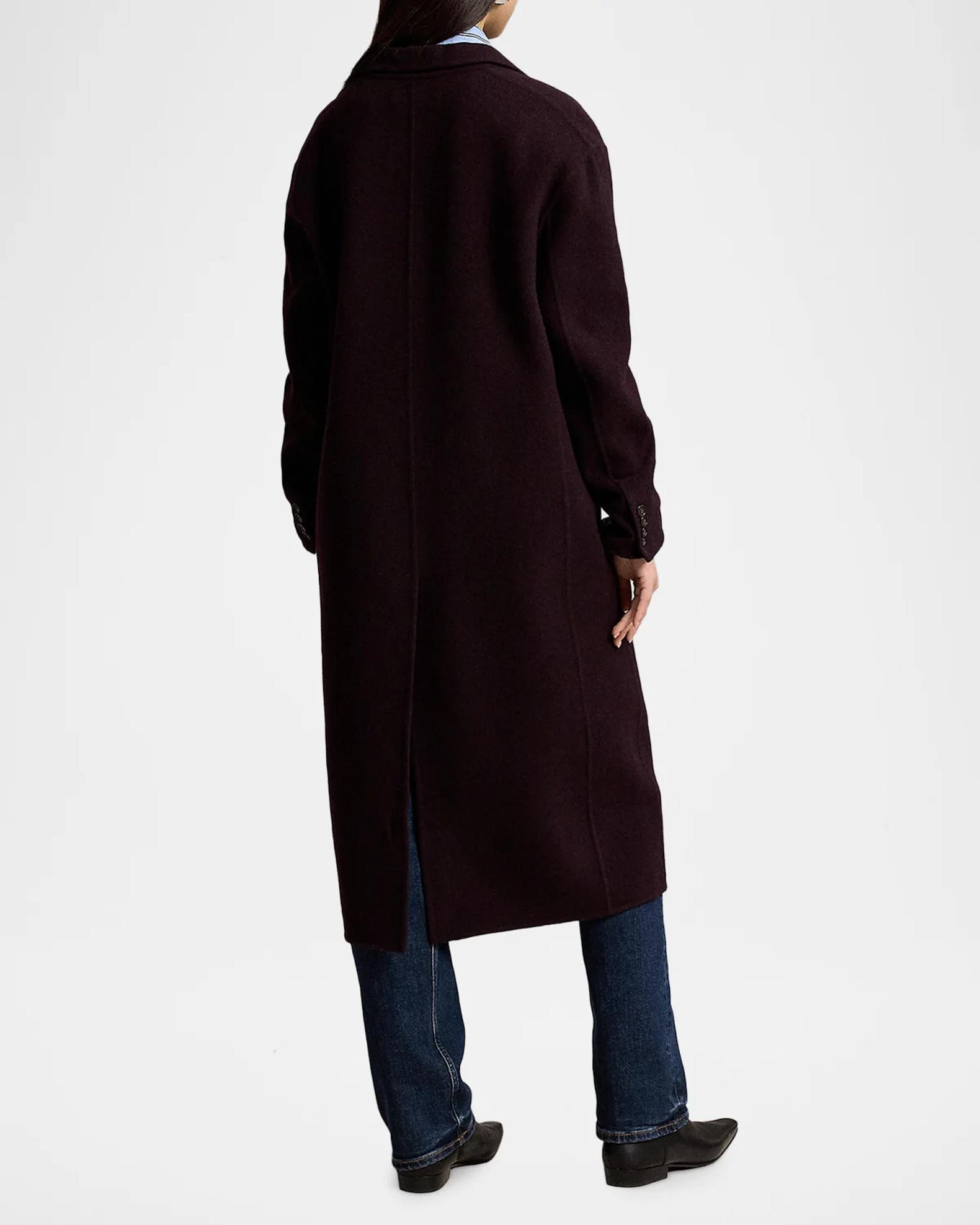 Polo Ralph Lauren Double-Faced Long Wool Coat | Neiman Marcus
