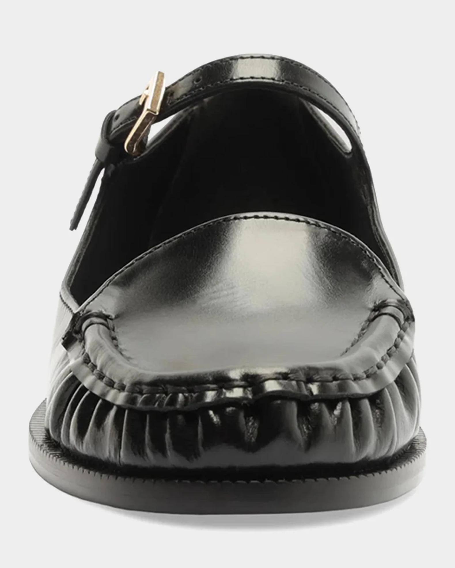Schutz Tyla 20MM Leather Mary Jane Loafers | Neiman Marcus