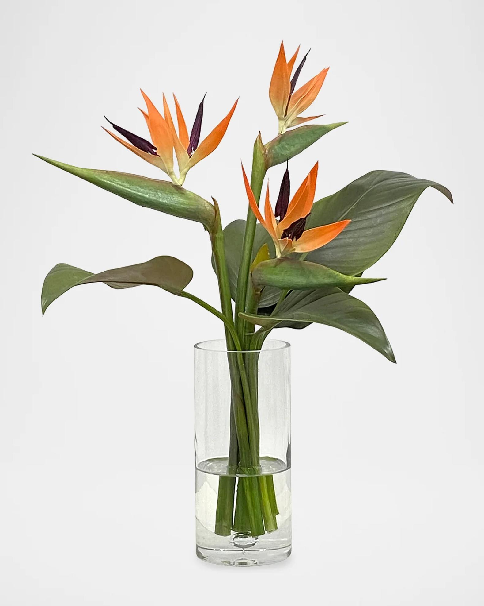 Winward Home Artificial Bird Of Paradise Floral Arrangement | Neiman Marcus