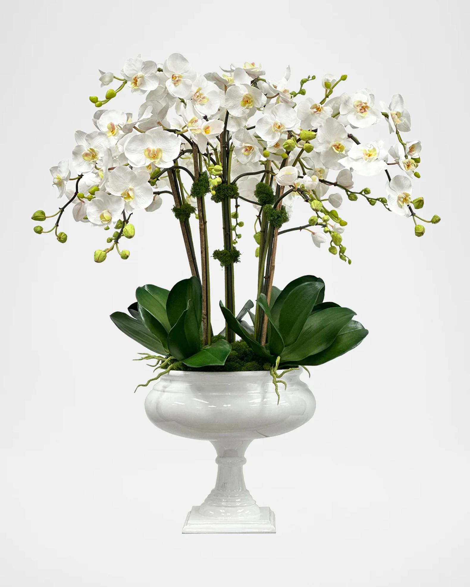 Winward Home Artificial Orchid Floral Arrangement | Neiman Marcus