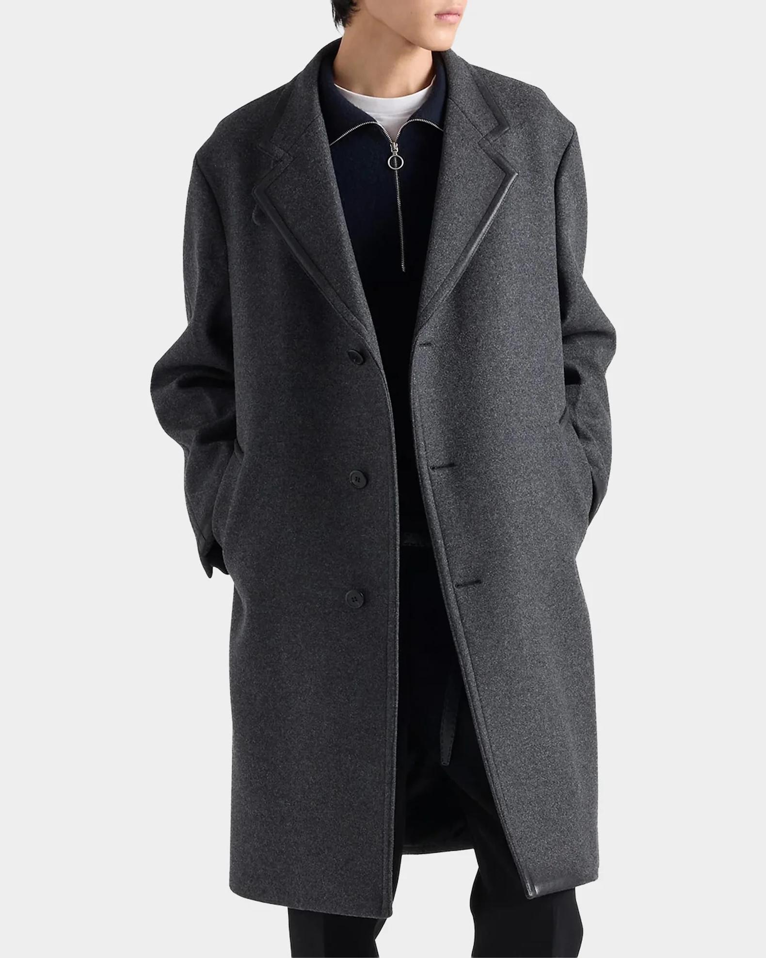 Prada Wool-Cashmere Polo Sweater | Neiman Marcus