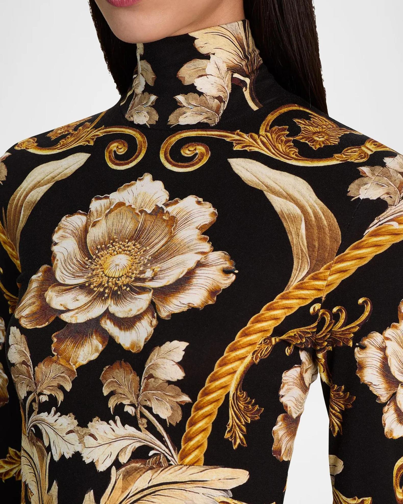 ALICE + OLIVIA Delaina Turtleneck Top | Neiman Marcus