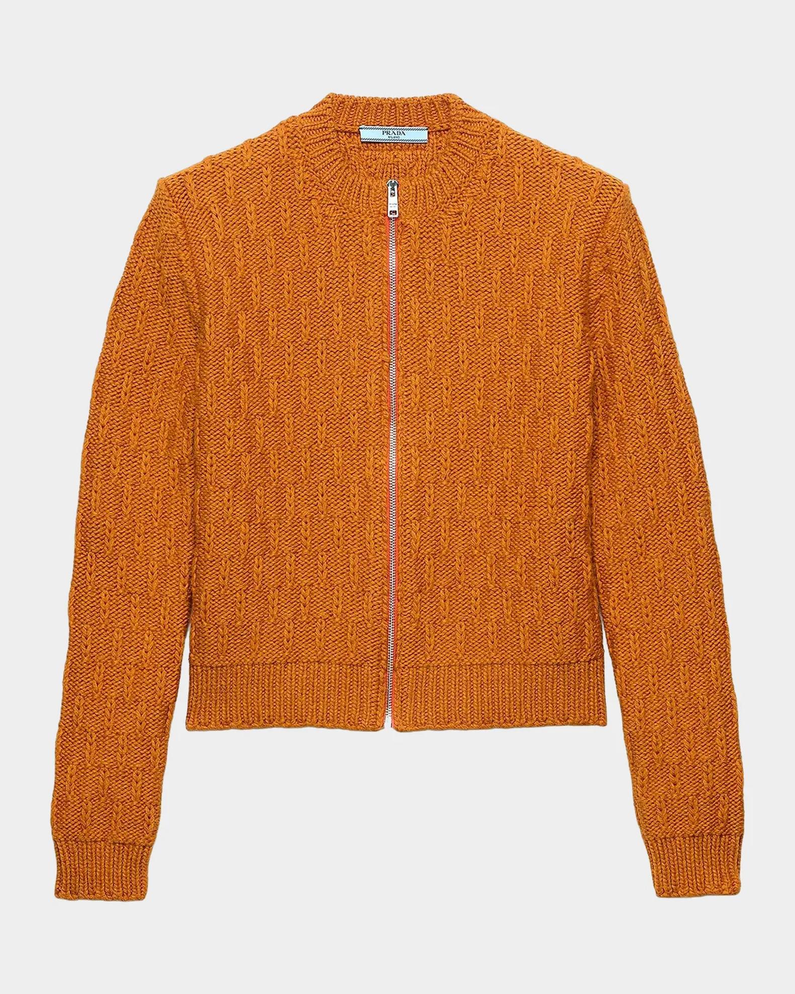 トップス Prada Wool Knit IT40 Prada Wool and Alpaca Cardigan | Neiman Marcus