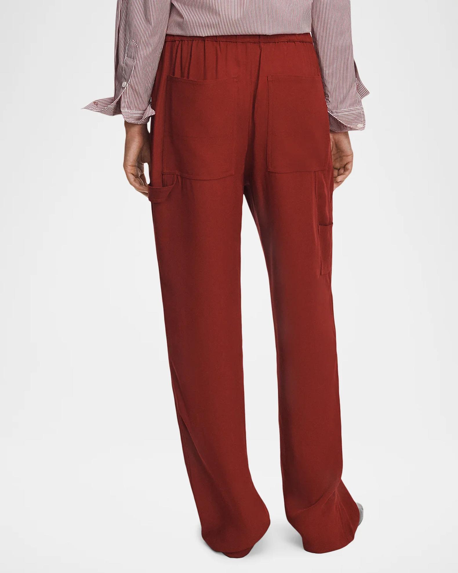 rag & bone Atlas Satin Carpenter Pants | Neiman Marcus