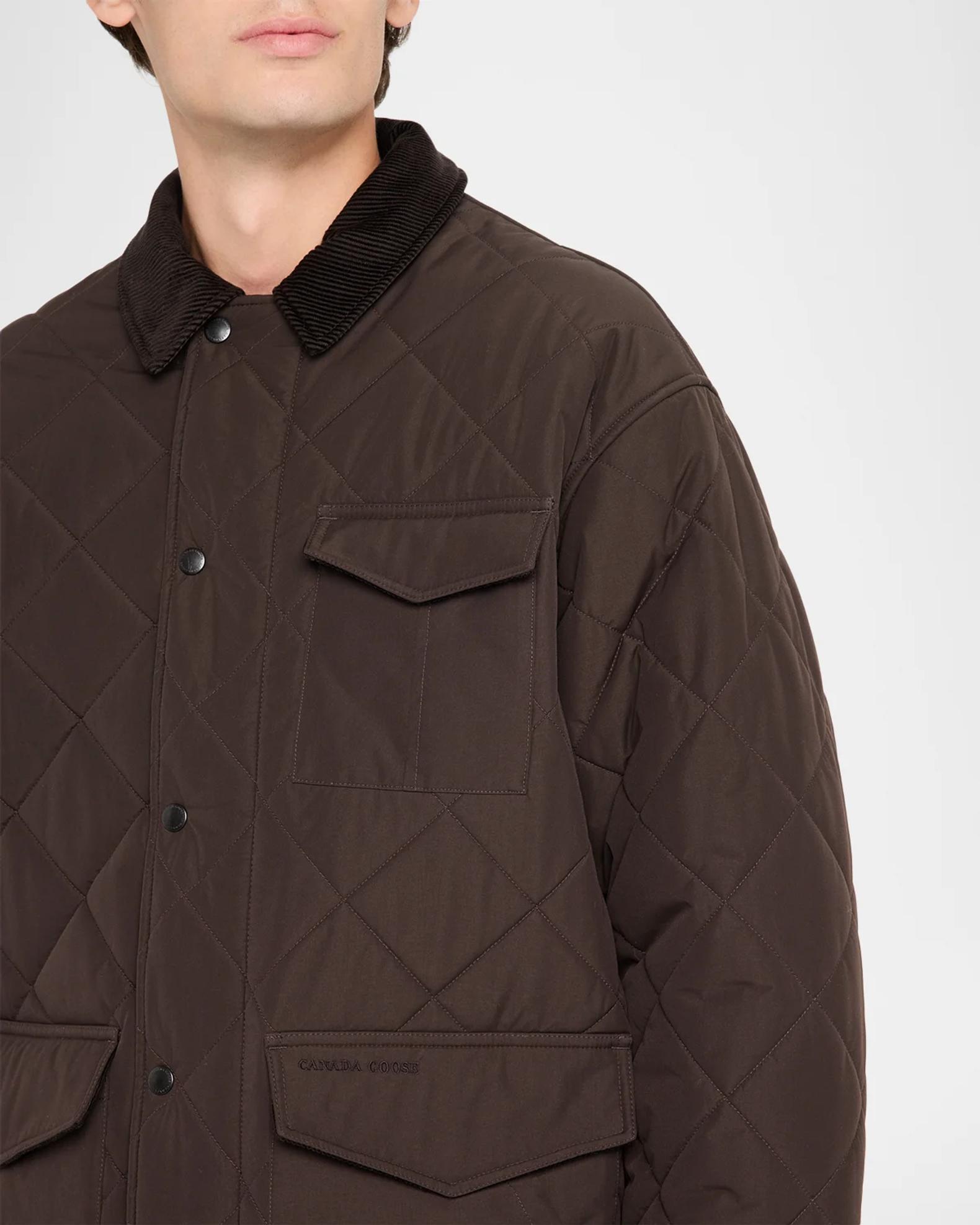 Canada Goose Men's Terra Water-Repellent Nylon Quilted Coat | Neiman Marcus