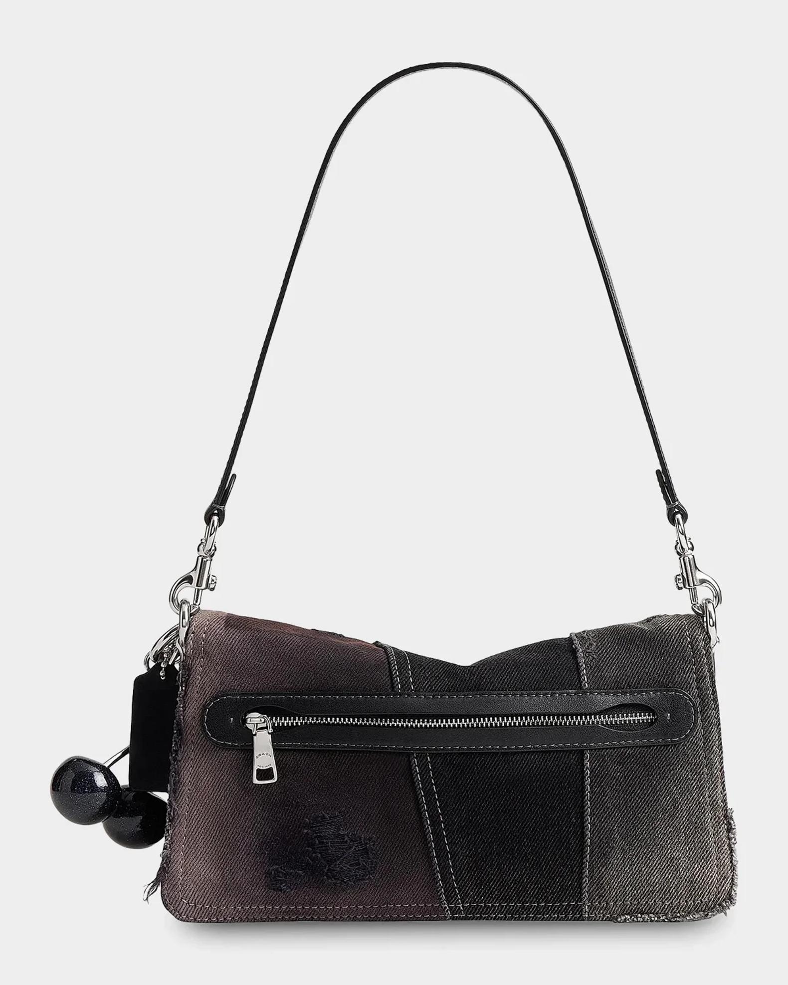 COACH Tabby Patchwork Denim Shoulder Bag | Neiman Marcus
