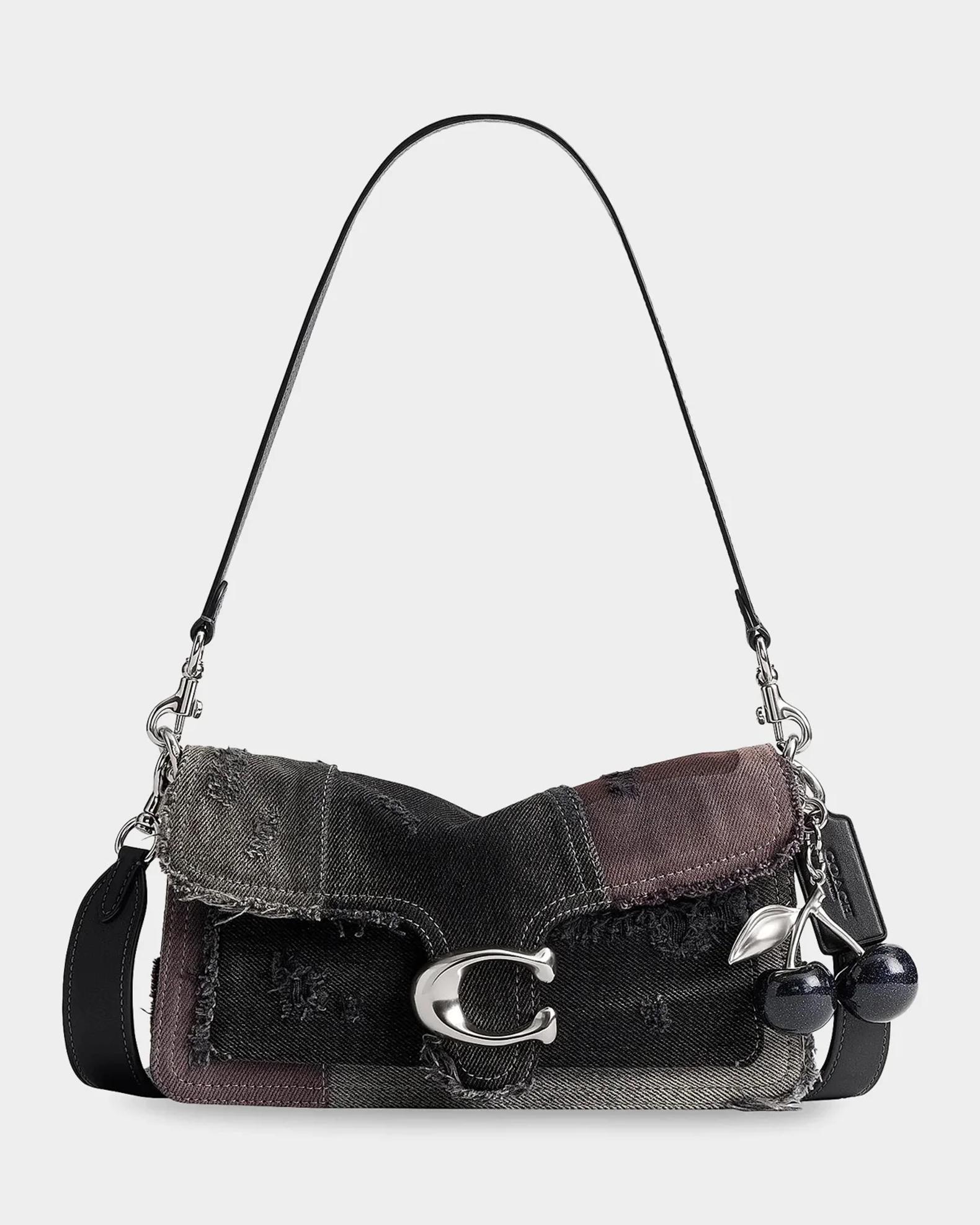 COACH Tabby Patchwork Denim Shoulder Bag | Neiman Marcus