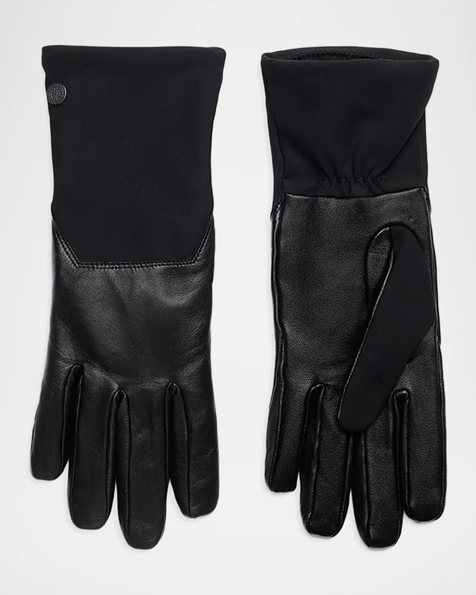Canada Goose Leather Touchscreen Gloves | Neiman Marcus