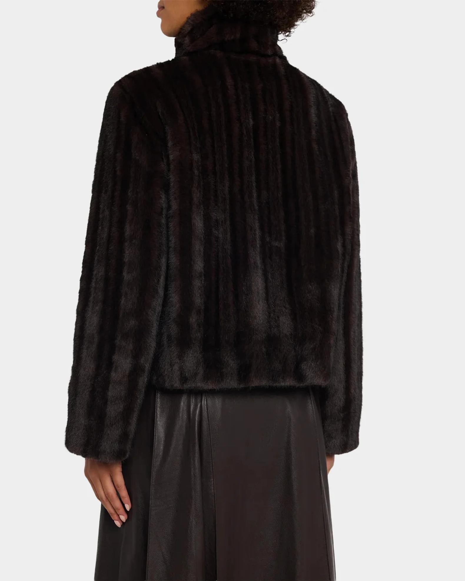 SIMKHAI Sudie Faux Fur Jacket | Neiman Marcus
