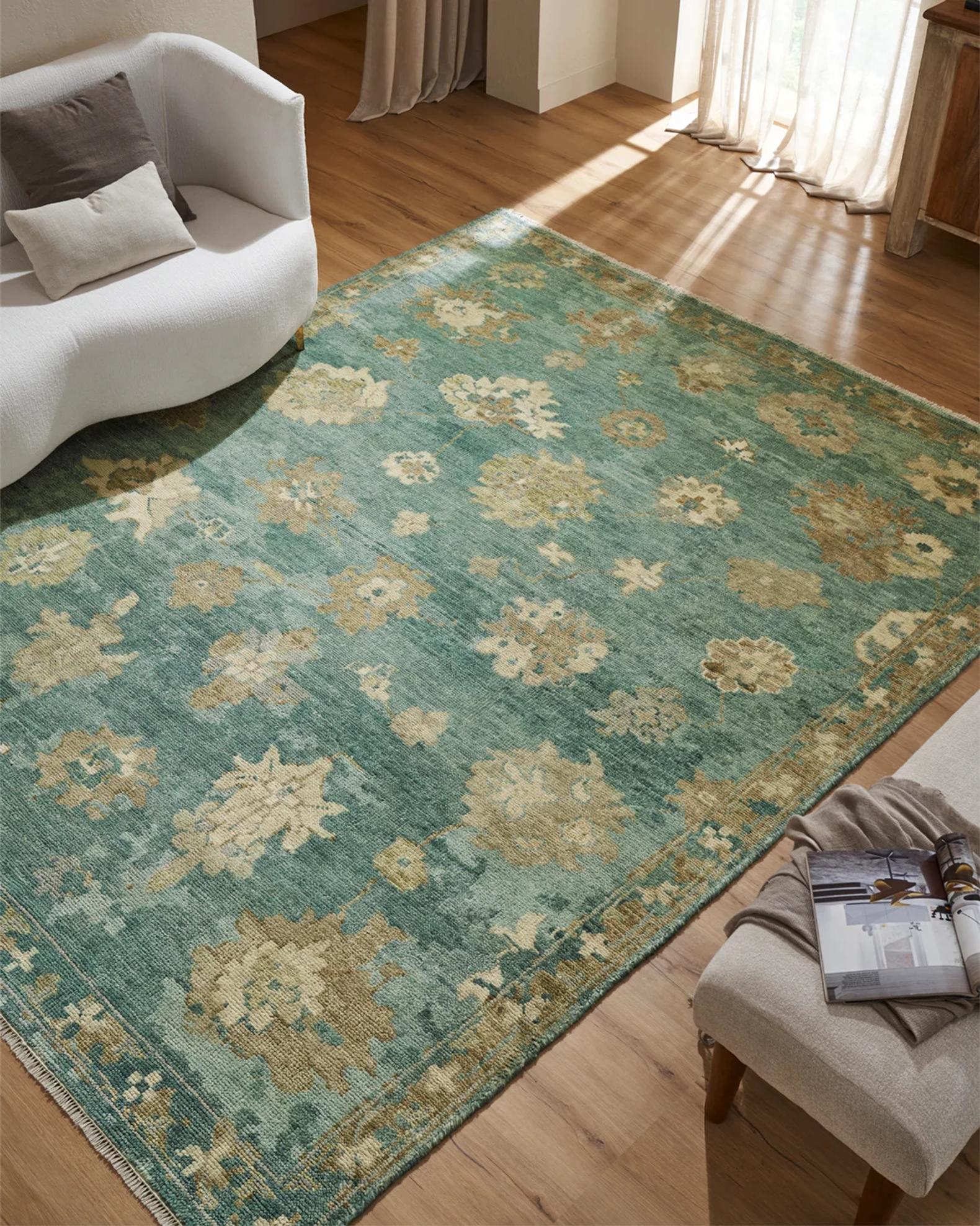 Marlow Hand-Knotted Rug | Neiman Marcus