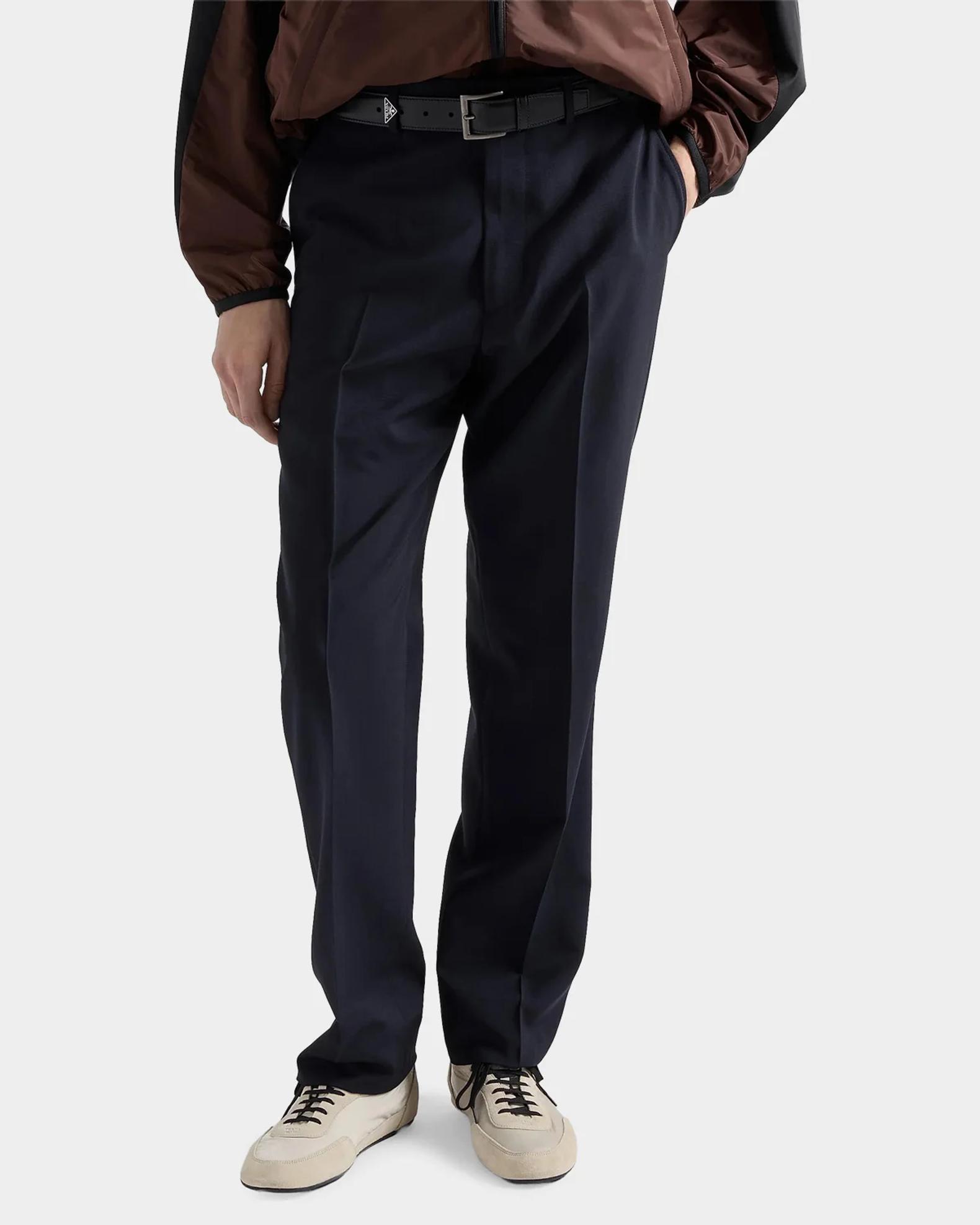 Prada Men's Mohair and Wool Pants | Neiman Marcus
