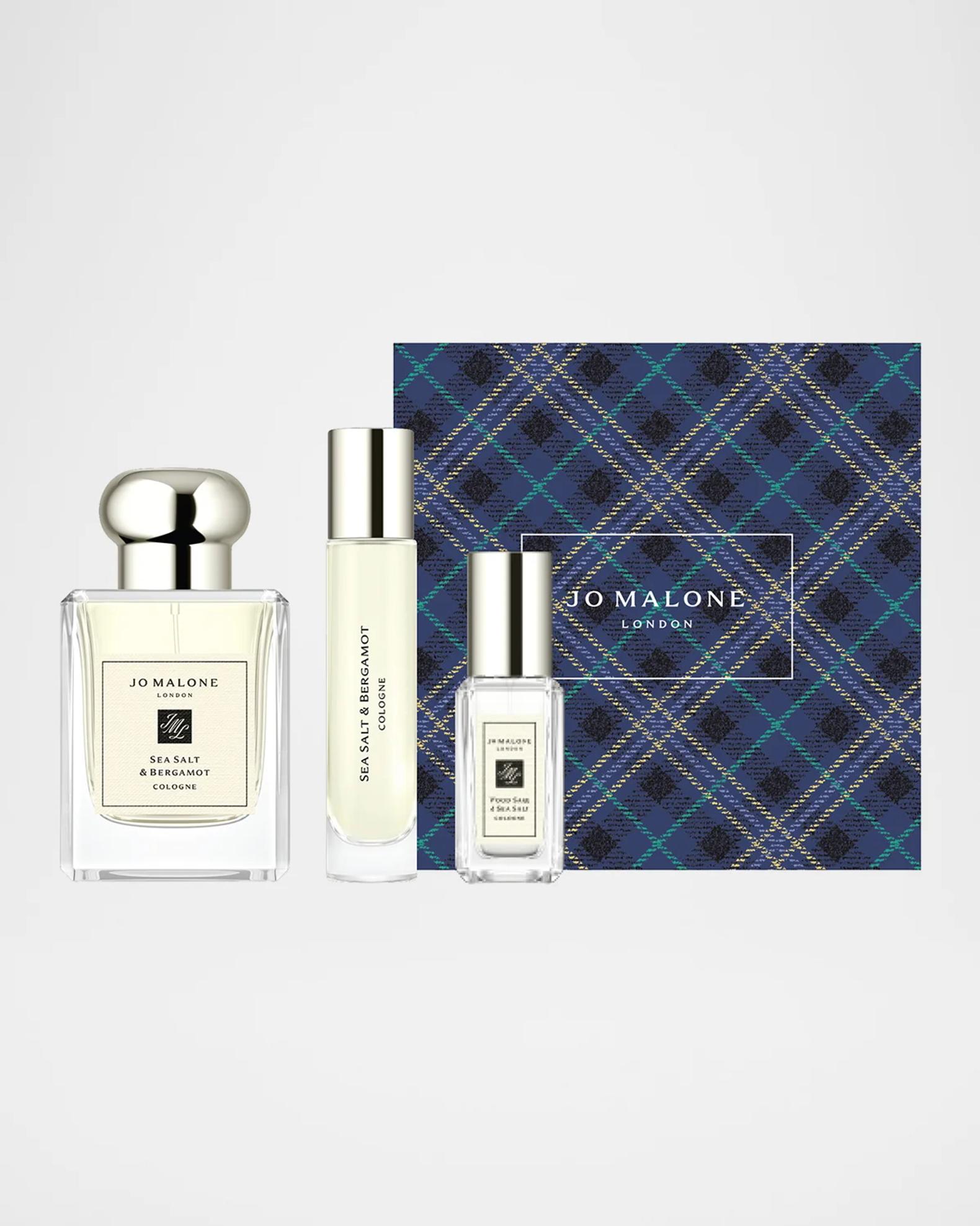 Jo Malone London Sea Salt & Bergamot Fragrance Layering Cologne Trio ...