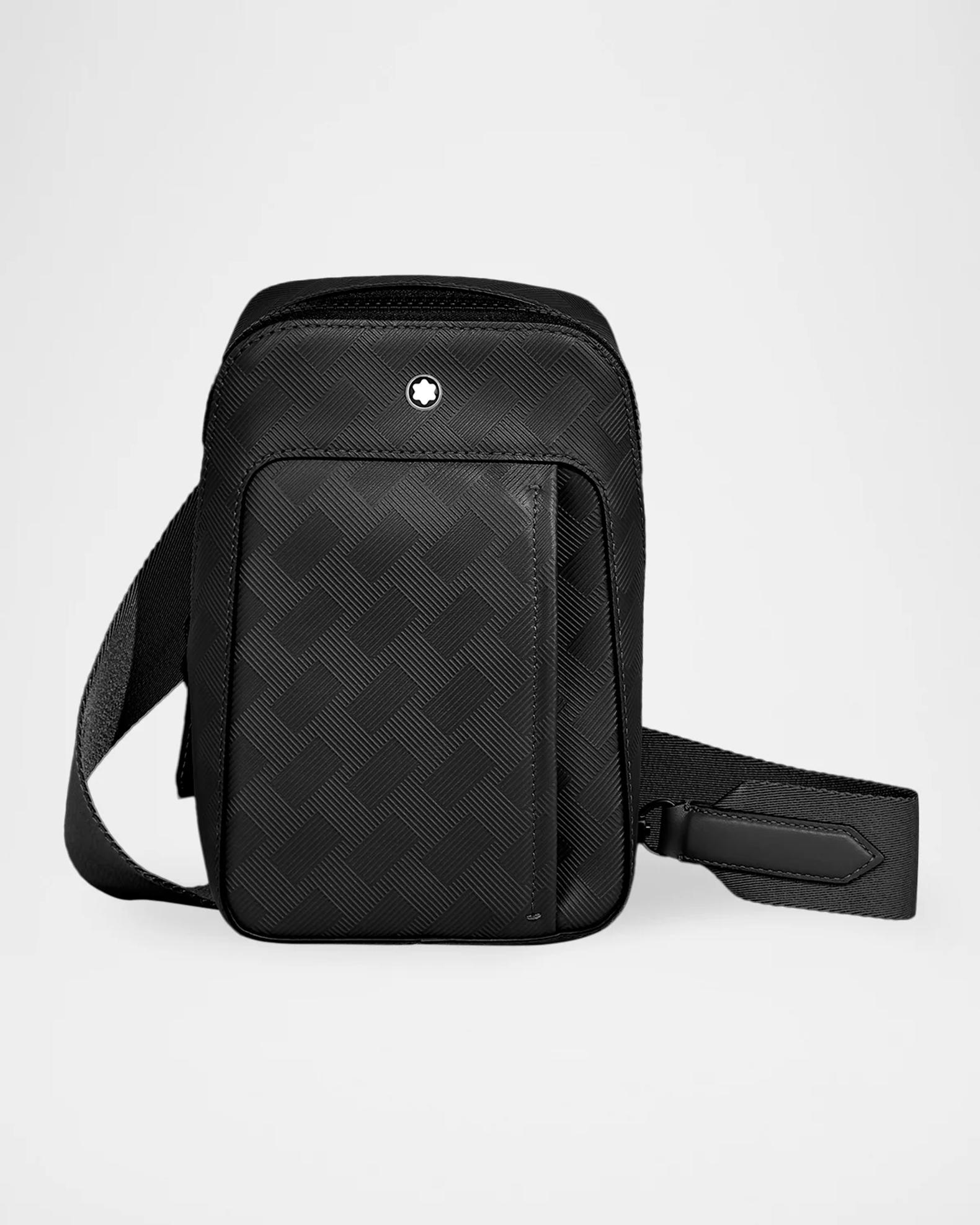 Montblanc Small Extreme Leather Crossbody Bag | Neiman Marcus