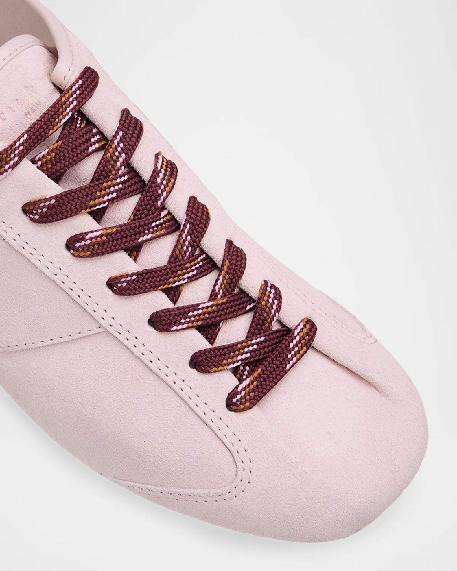 rag & bone Sullivan Contrast-Lace Suede Low-Top Sneakers | Neiman Marcus
