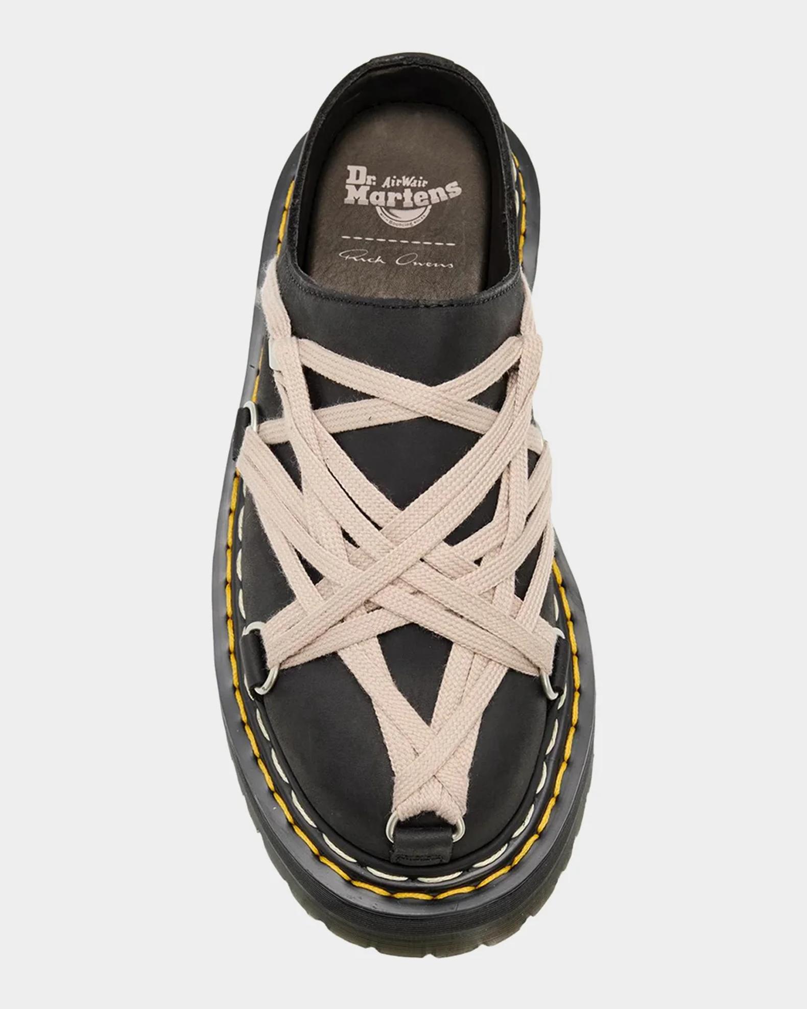 Dr. Martens x Rick Owens x Dr. Martens Quad Sole Megalace Leather