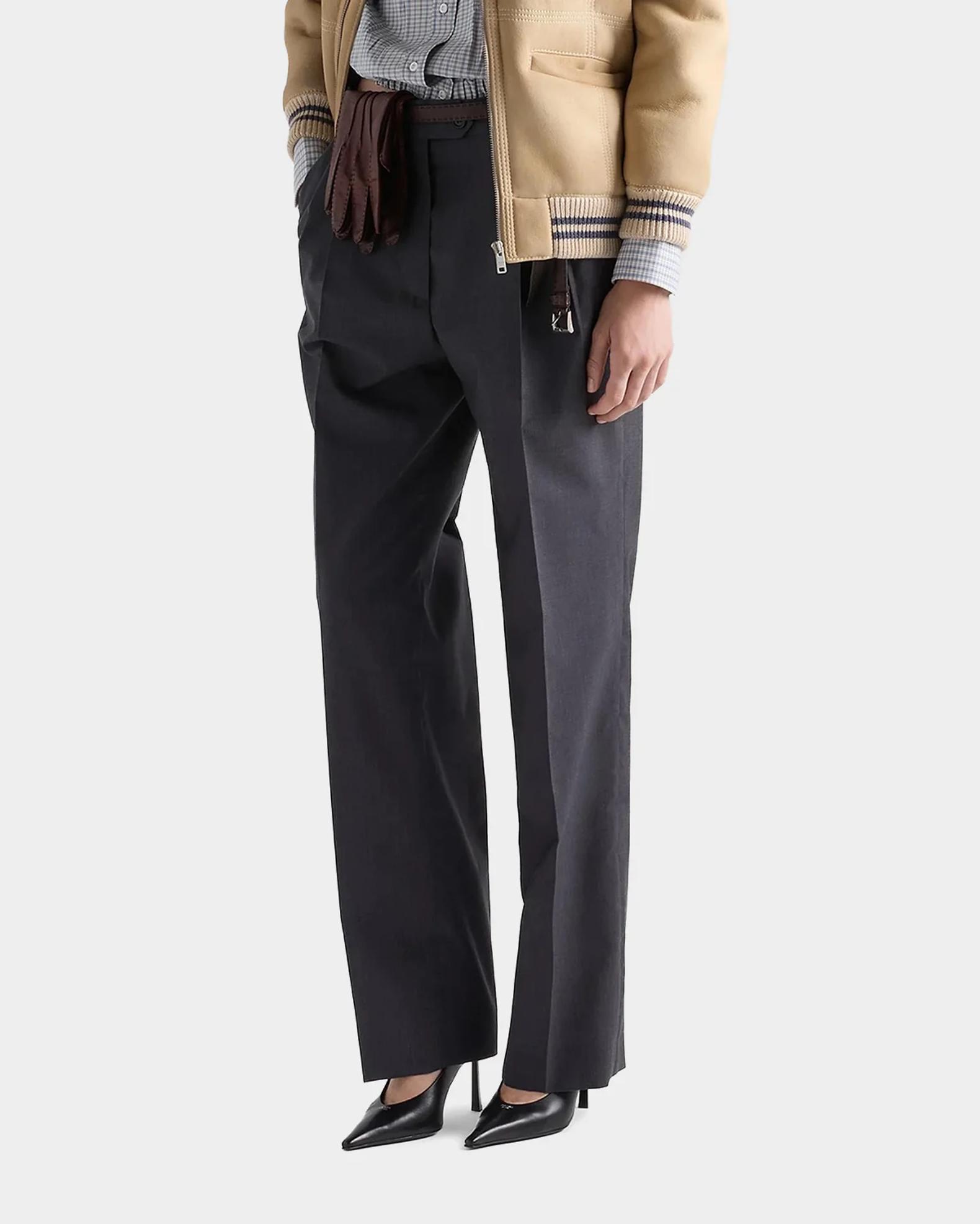Prada Light Mohair Pants | Neiman Marcus