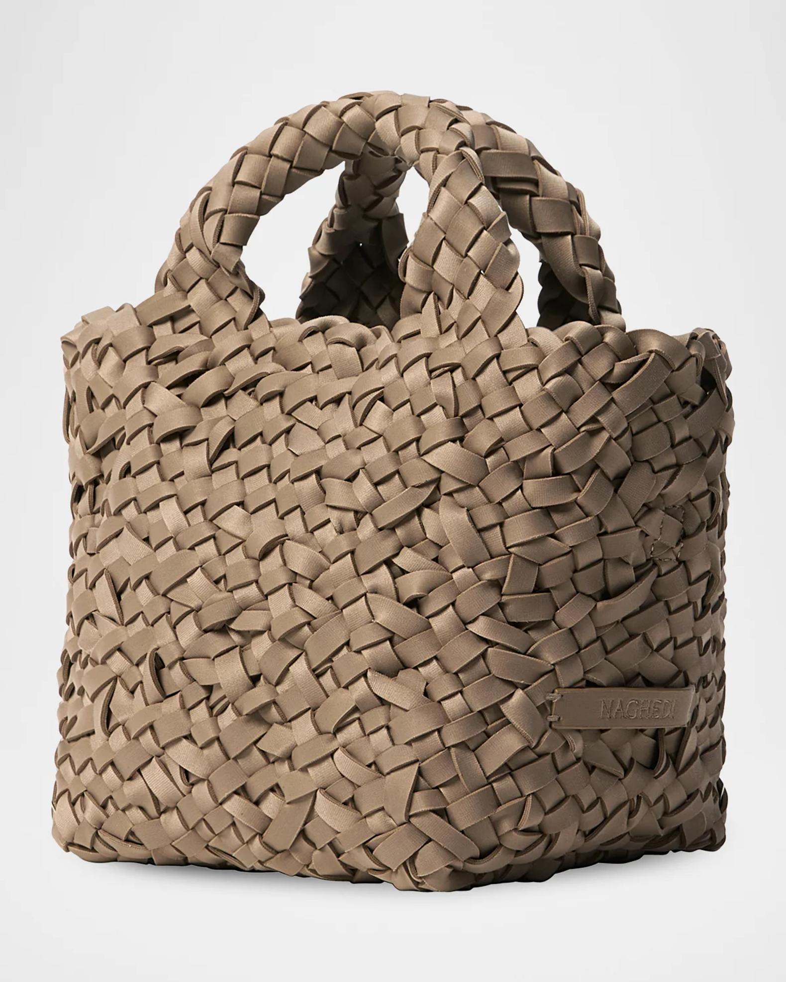 NAGHEDI St. Barths Petite Woven Tote Bag | Neiman Marcus