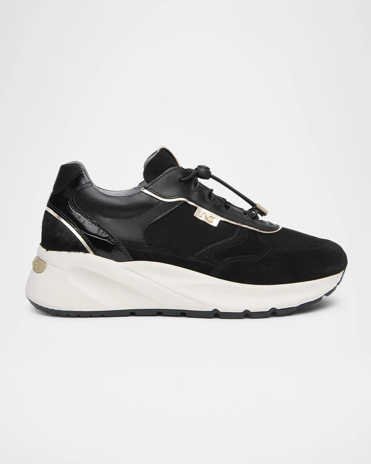 Bungee Drawcord Suede Sneakers | Neiman Marcus