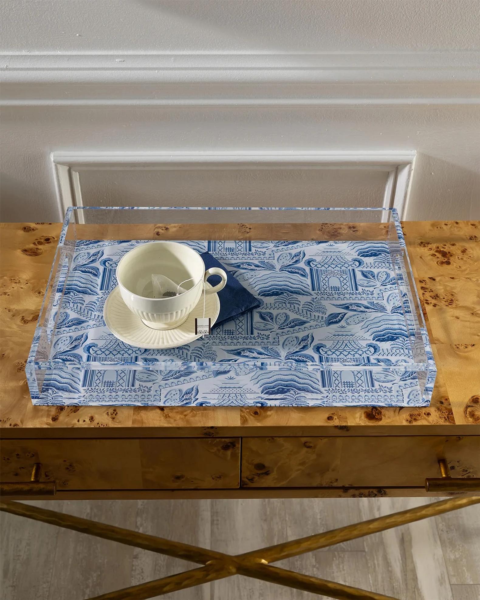Port 68 2-Piece Pagoda Garden Placemat Set | Neiman Marcus
