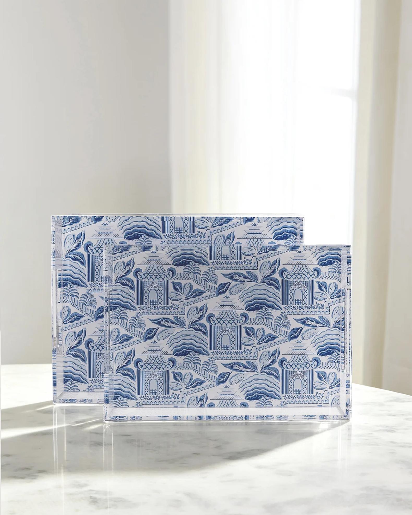 Port 68 2-Piece Pagoda Garden Placemat Set | Neiman Marcus