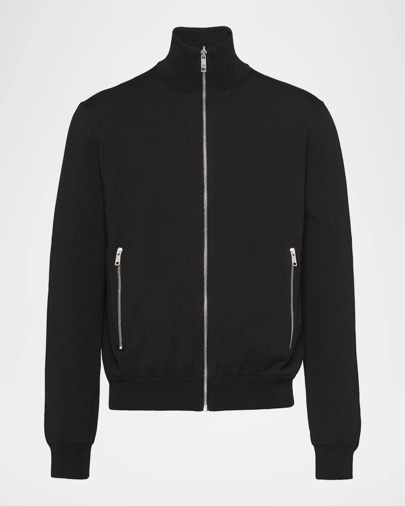 Prada Men's Reversible Wool and Re-Nylon Jacket | Neiman Marcus