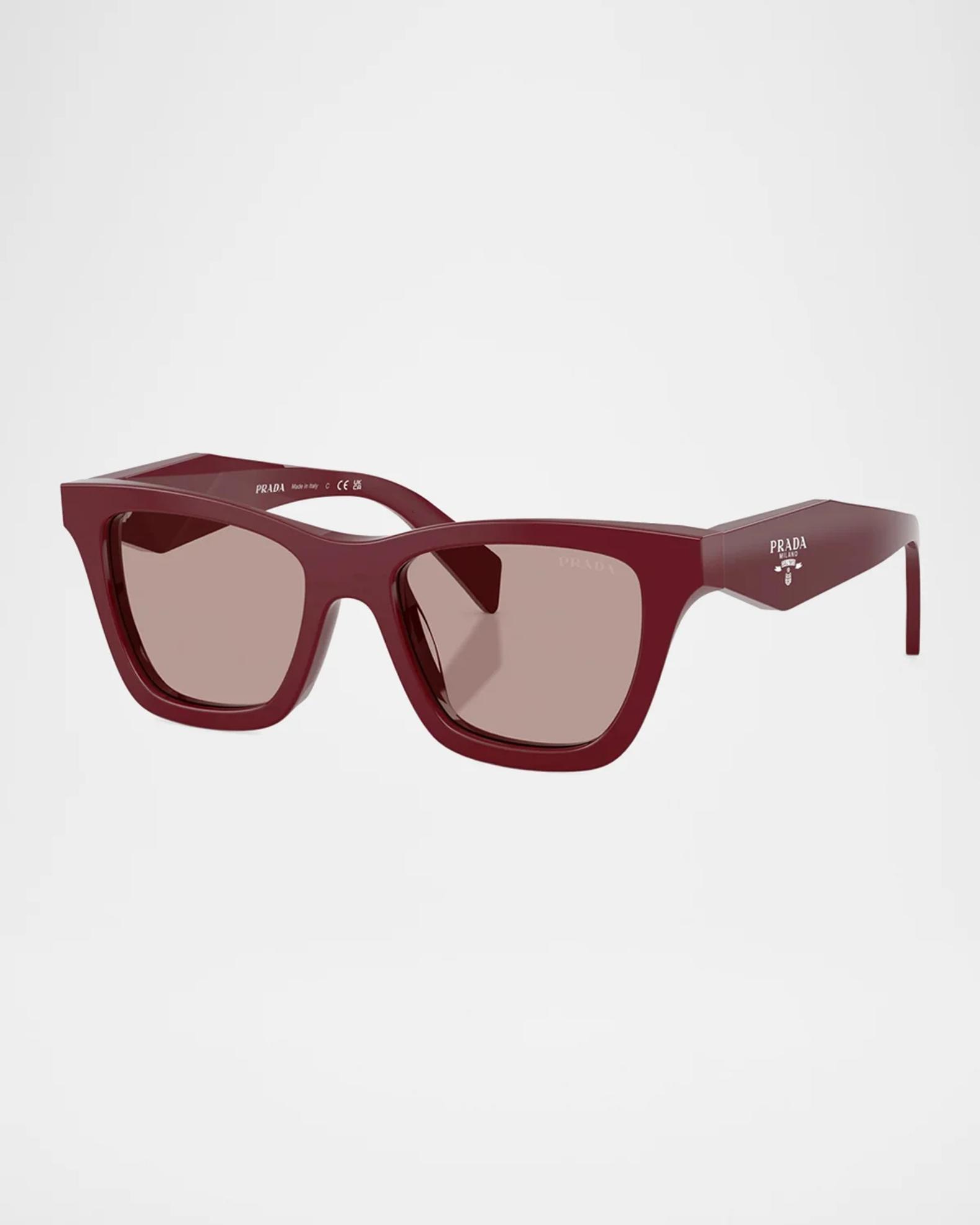 【付属品完備 美品】PRADA sunglasses butterfly RED Prada 51MM Butterfly Sunglasses | Neiman Marcus