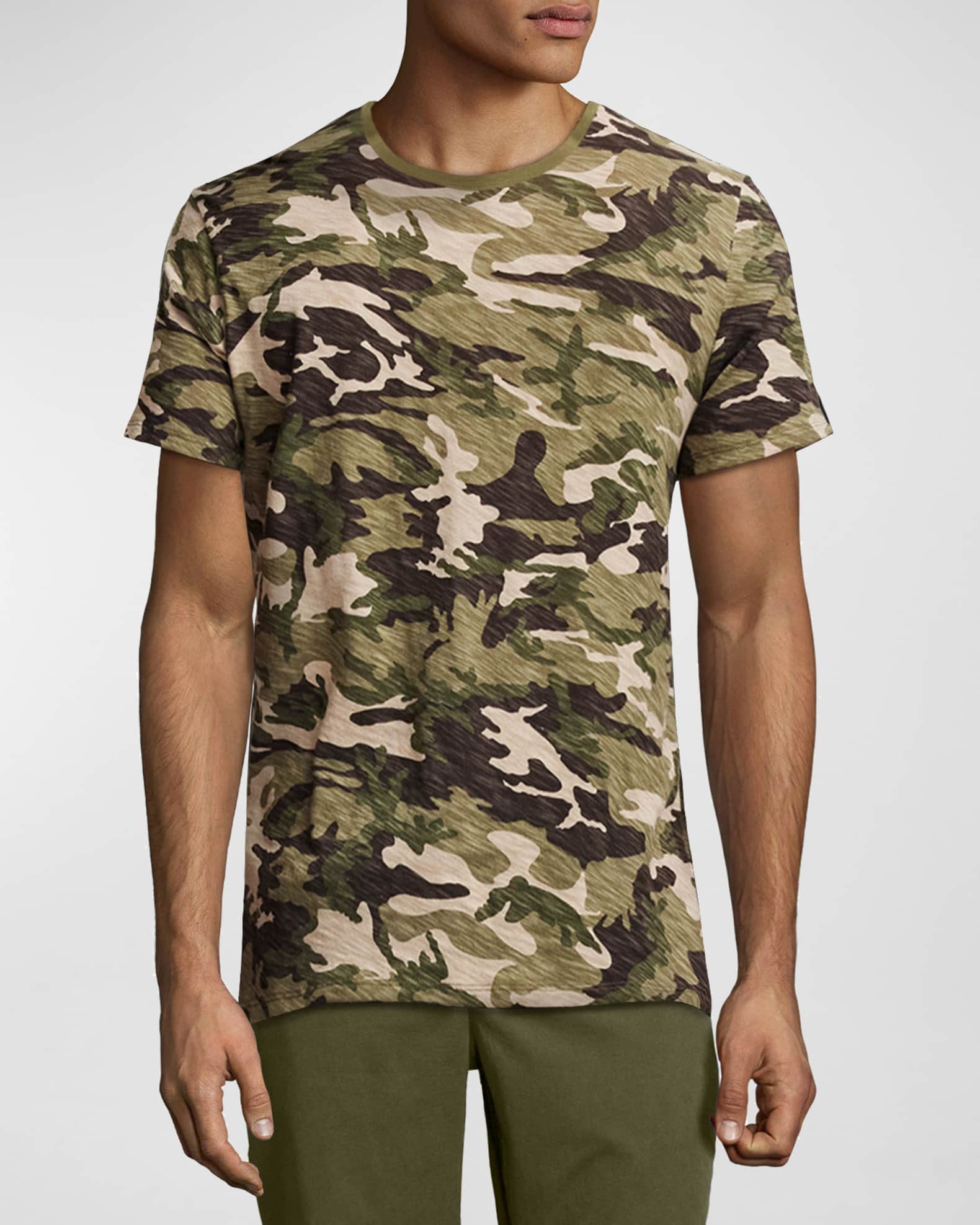 Slub Jersey Crewneck T-Shirt 1