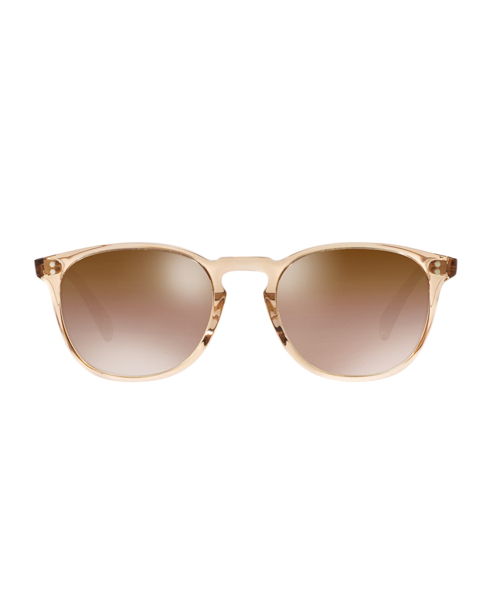 Finley Round Mirrored Acetate Sunglasses 1