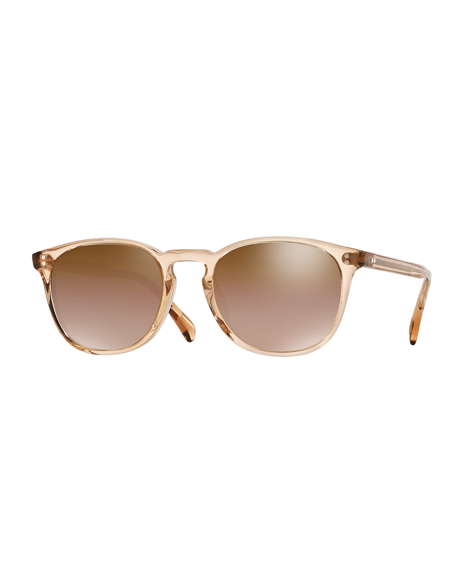 Finley Round Mirrored Acetate Sunglasses 0