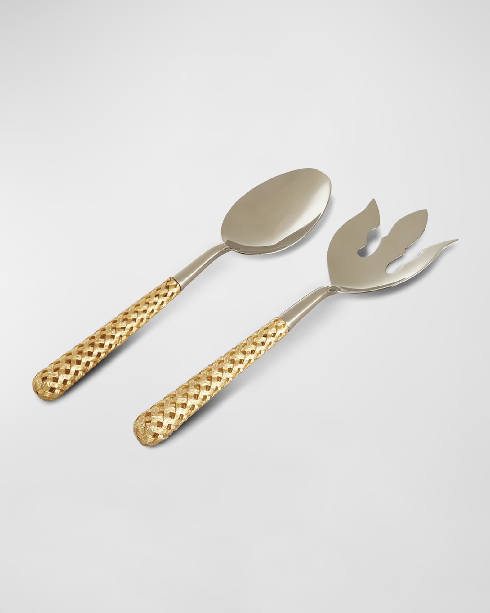 Braid 2-Piece 24K Gold-Plated Serving Set 0