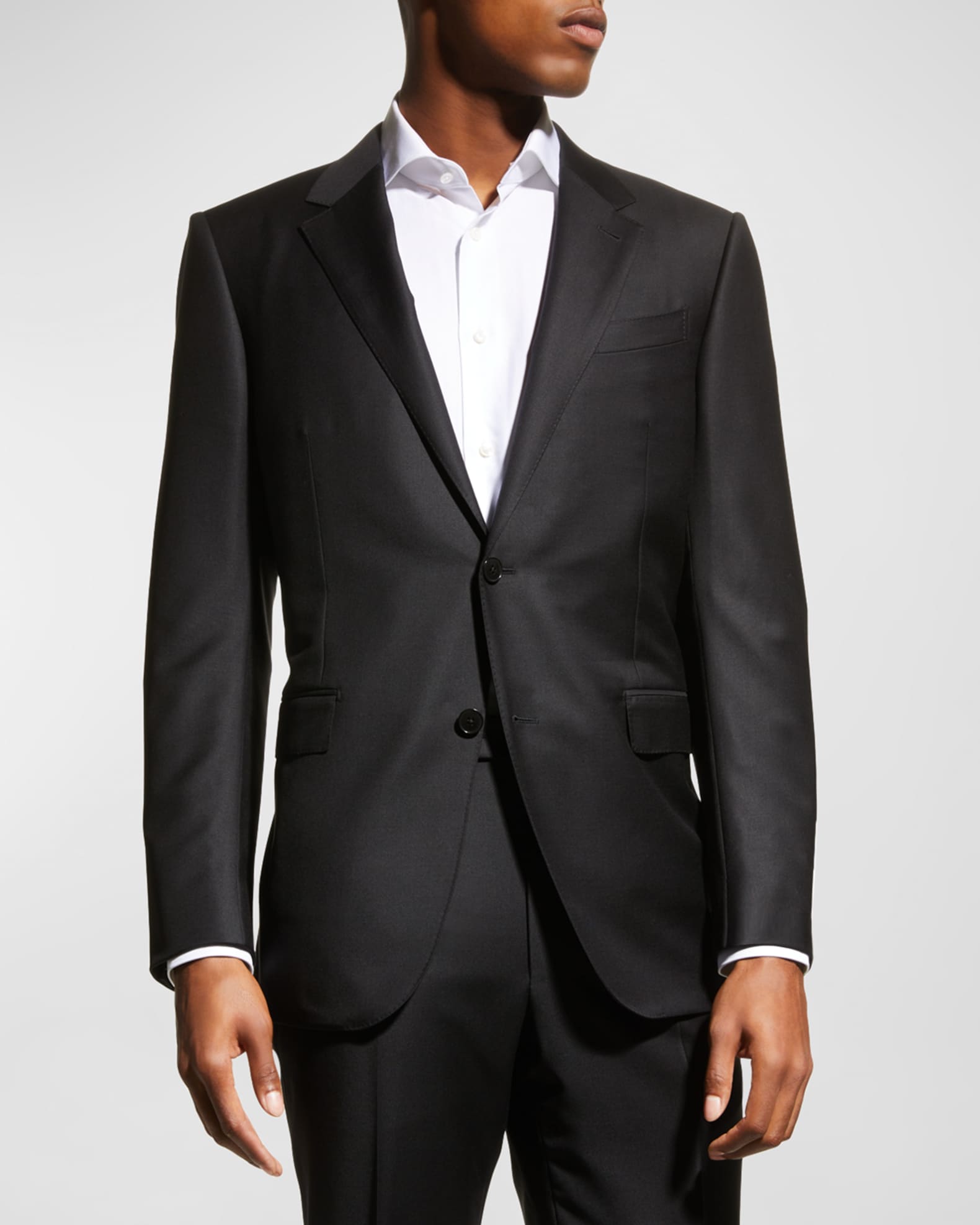 ZEGNA Men's Trofeo Milano Two-Piece Wool Regular-Fit Suit