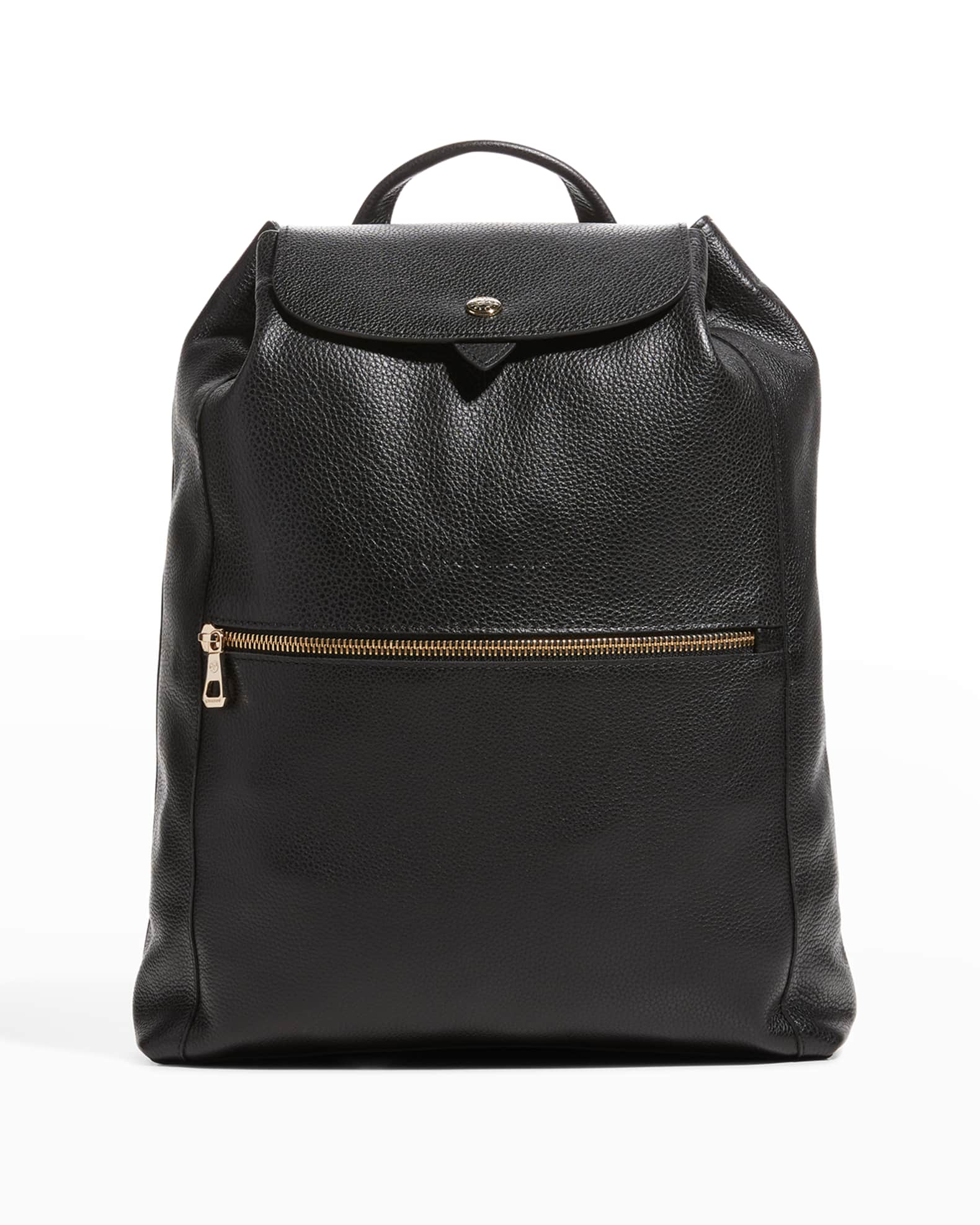 Longchamp Le Foulonne Drawstring Leather Backpack Neiman Marcus