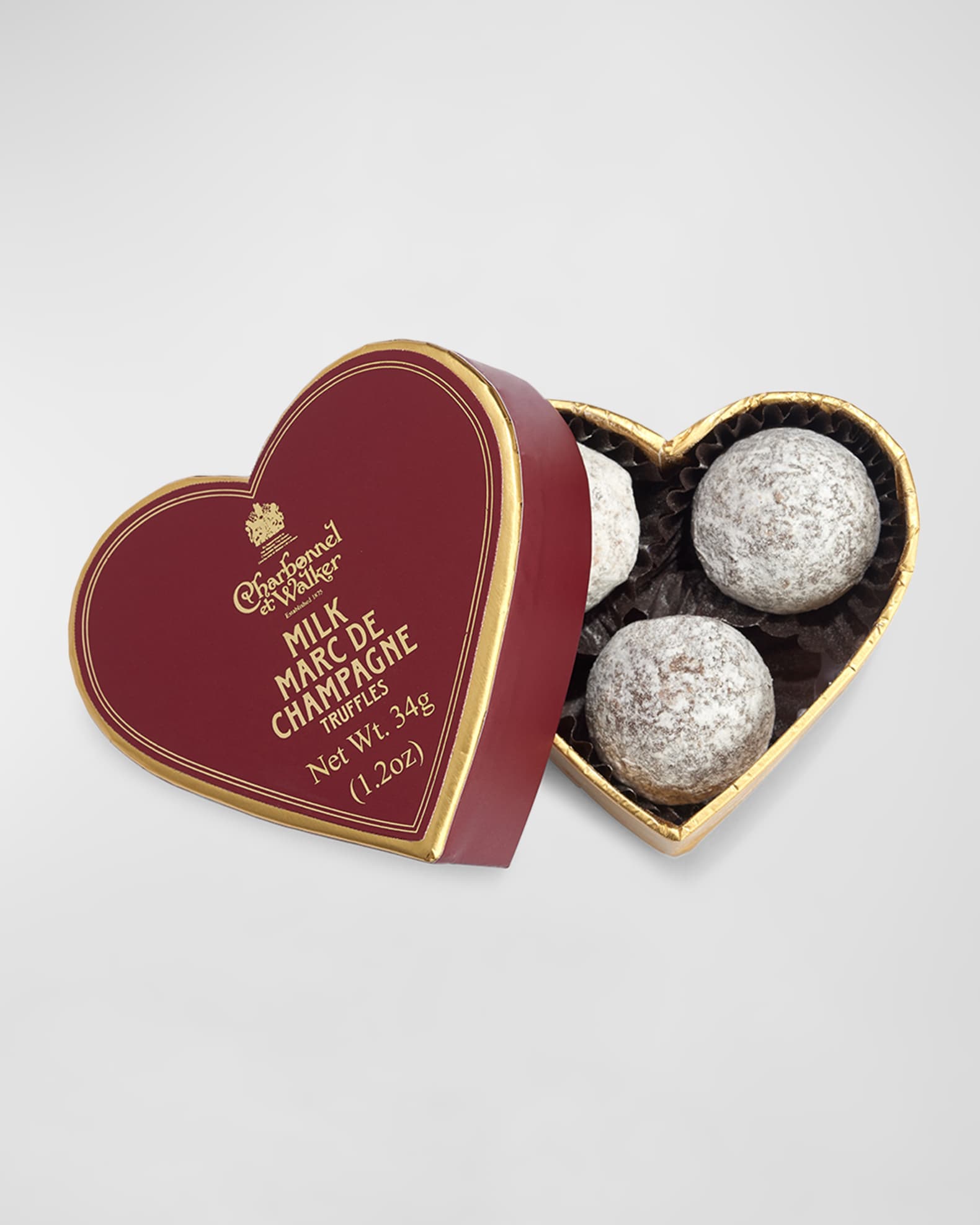 Charbonnel Et Walker Mini Heart Truffle Box