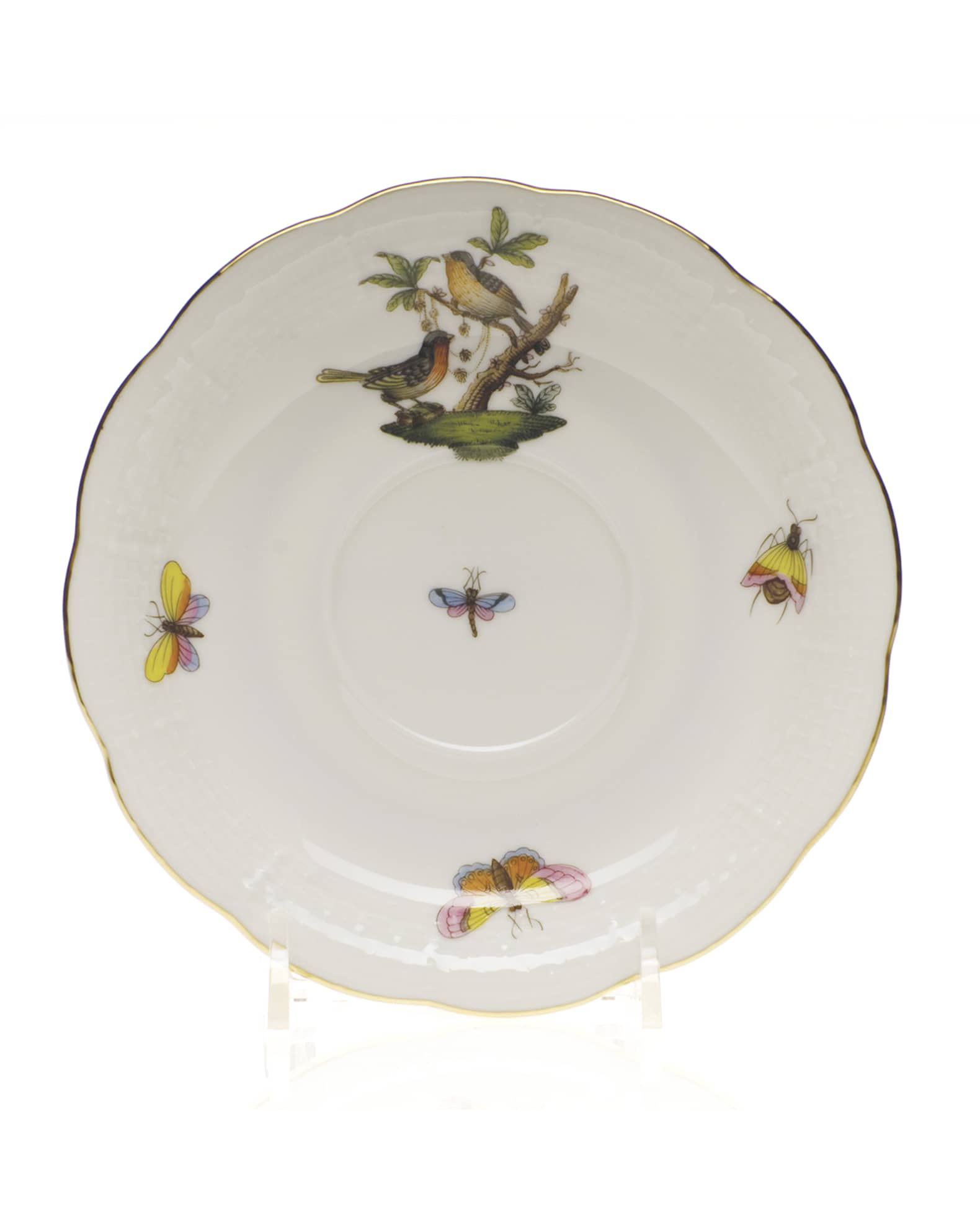 Herend Rothschild Bird Saucer #8